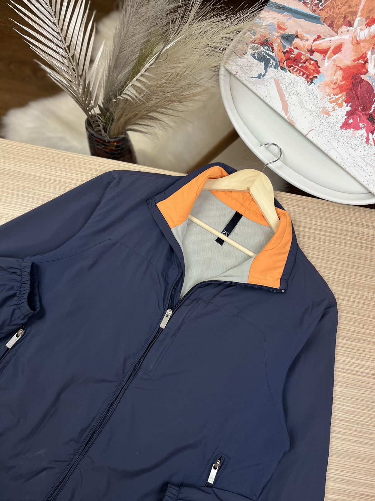 Ermenegildo Zegna Ermenegildo Zegna Sport jacket nylon size M Size US M / EU 48-50 / 2 - 2 Thumbnail