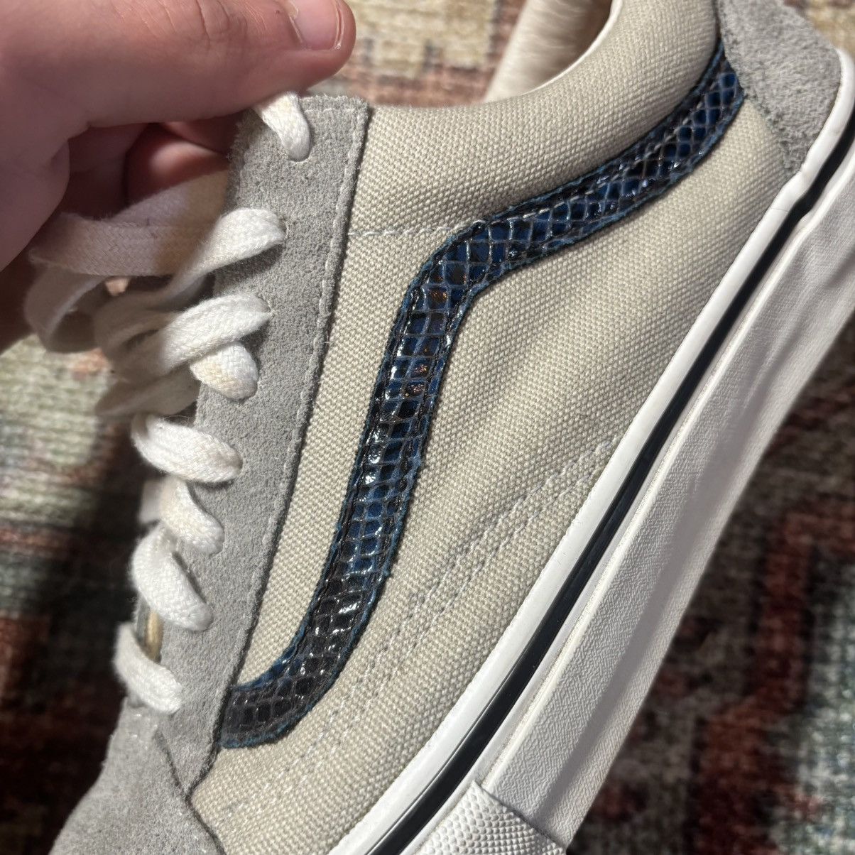 Supreme Supreme Vans Old Skool Blue Snakeskin Size US 9.5 / EU 42-43 - 3 Thumbnail