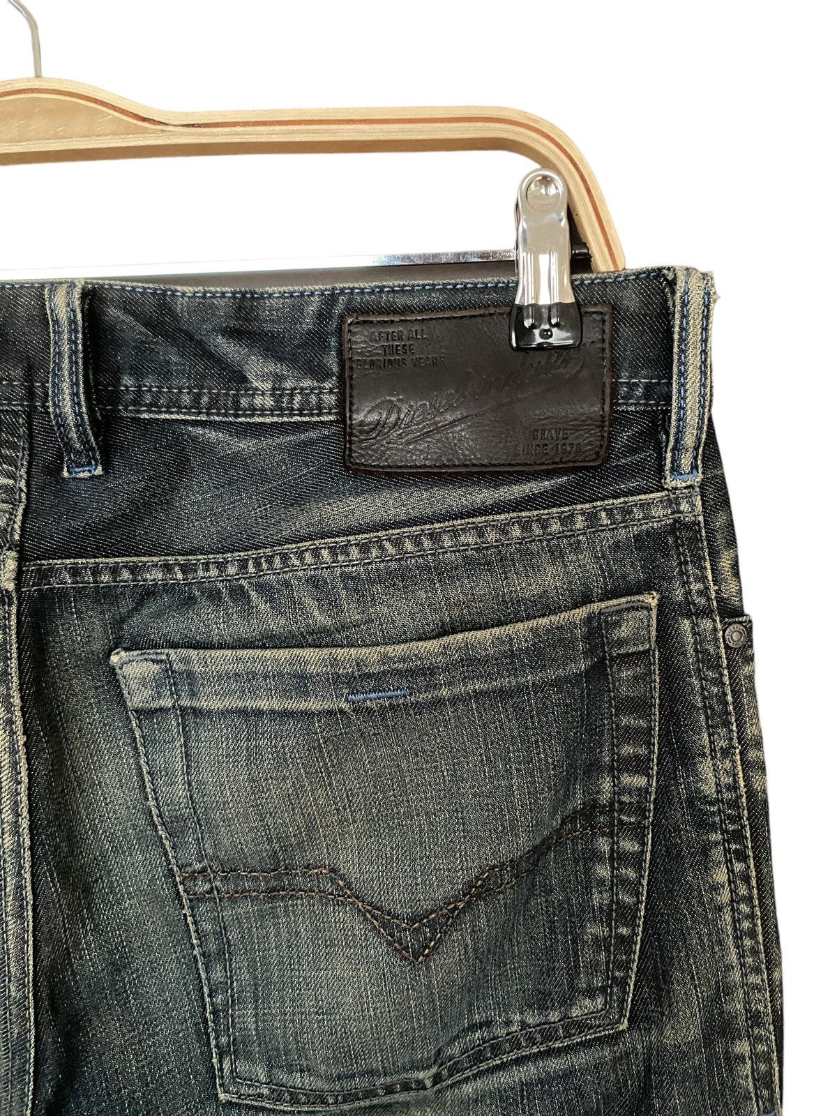 Vintage Vintage Brand Diesel Patchwork Jeans 1990s Size US 30 / EU 46 - 8 Thumbnail