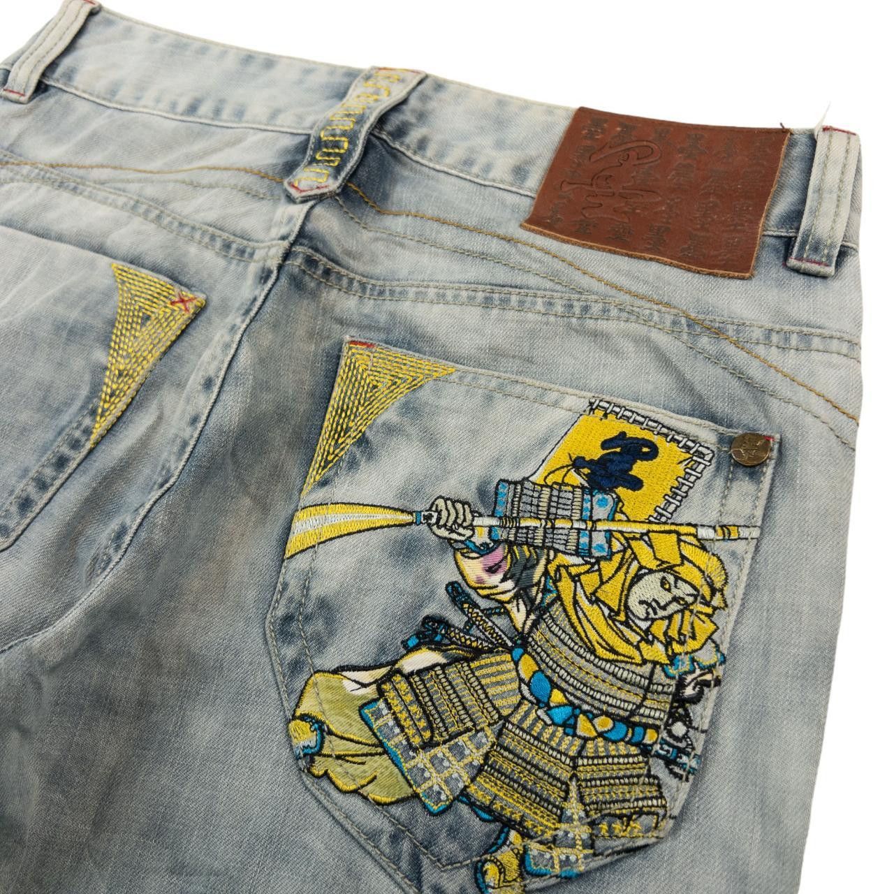 Other Vintage Big Train Japanese Embroidered Denim Jeans Size W30 Size US 30 / EU 46 - 7 Thumbnail