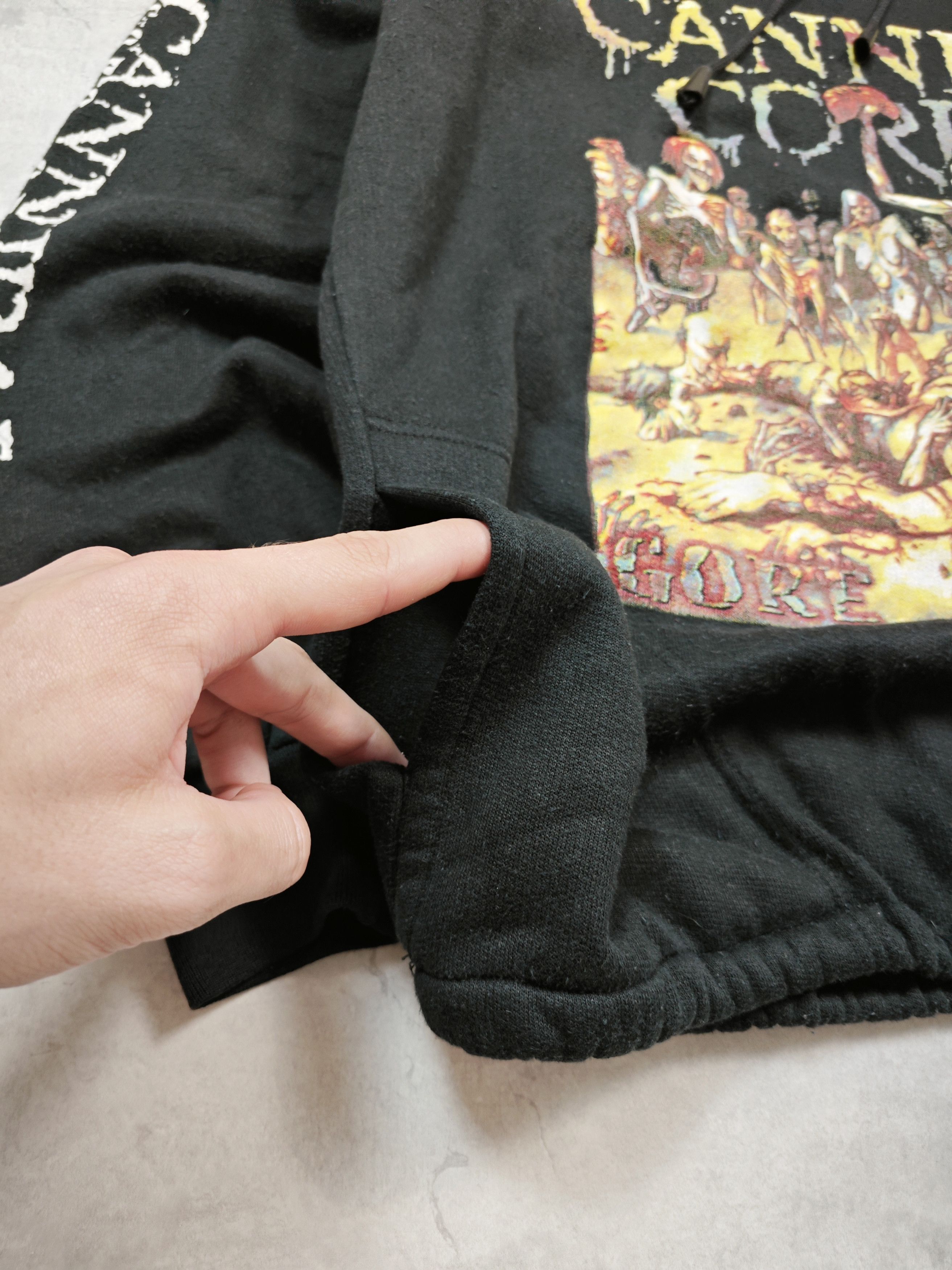 Vintage Cannibal Corpse Vintage Bootleg Hoodie Size US L / EU 52-54 / 3 - 4 Thumbnail