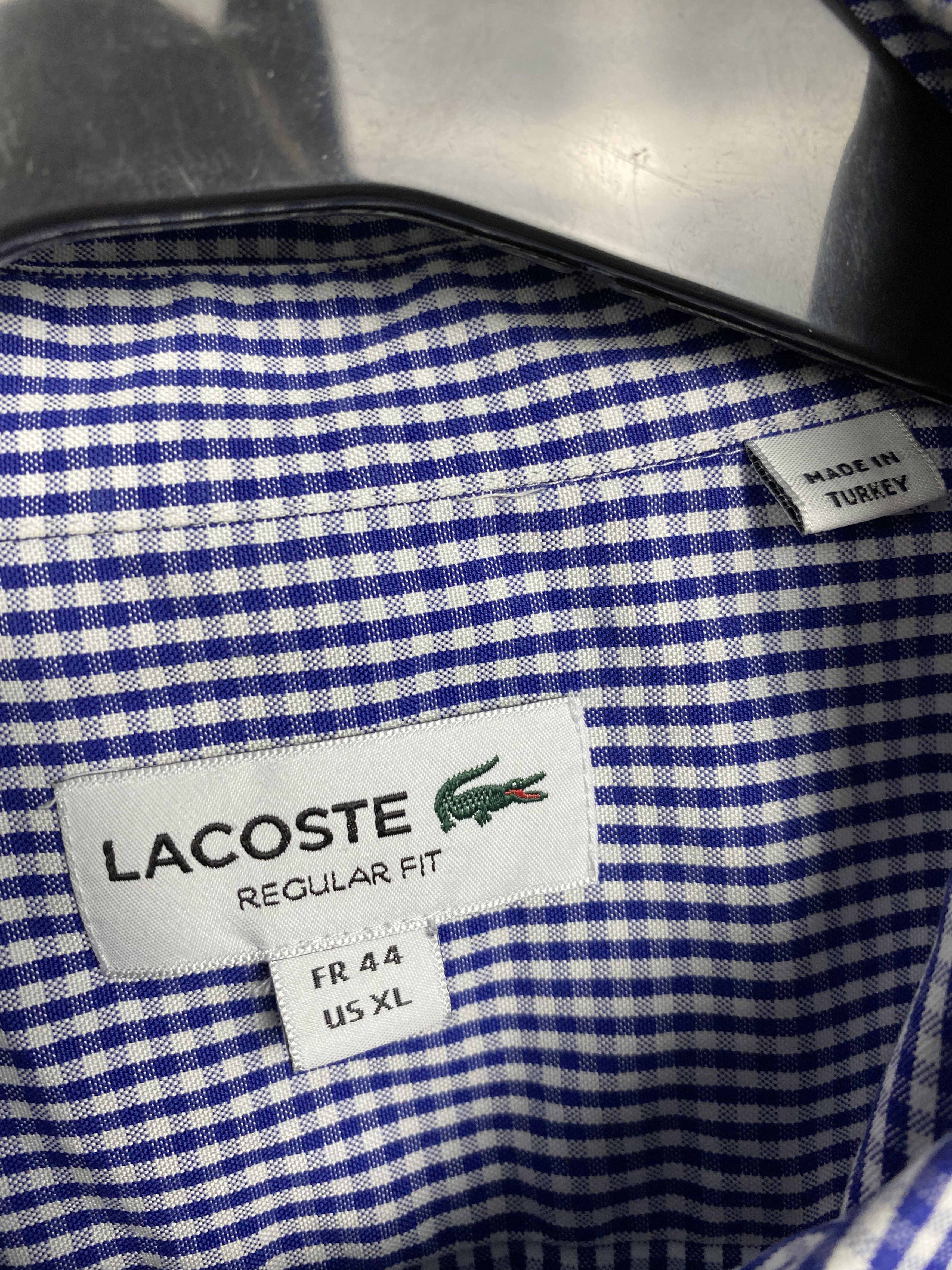 Lacoste Lacoste Vintage Mens Long Sleeve Shirt Size US XL / EU 56 / 4 - 4 Thumbnail