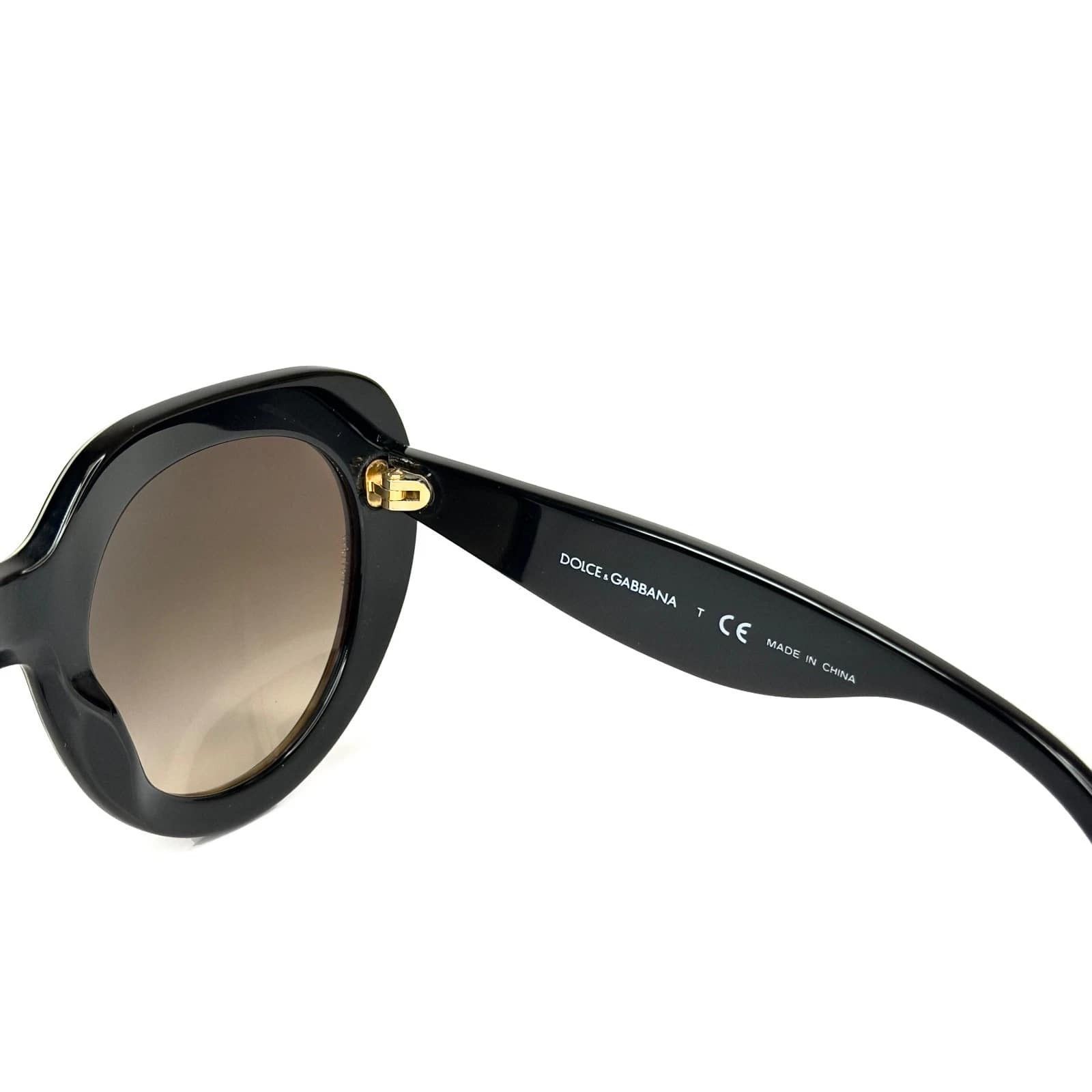 Dolce & Gabbana Dolce & Gabbana DG4191P 4191 Leopard Brown Sunglasses Size ONE SIZE - 3 Thumbnail