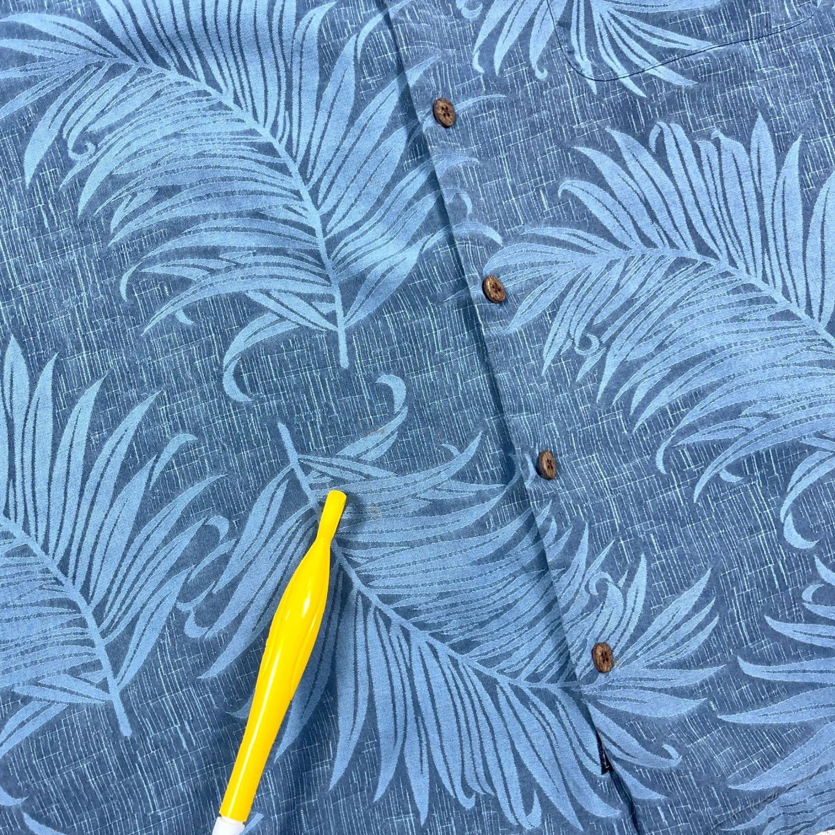 Tommy Bahama Tommy Bahama Shirt Men Large Blue Floral Silk Hawaiian Button Up Camp Palm Leaf Pocketed Size US L / EU 52-54 / 3 - 5 Thumbnail