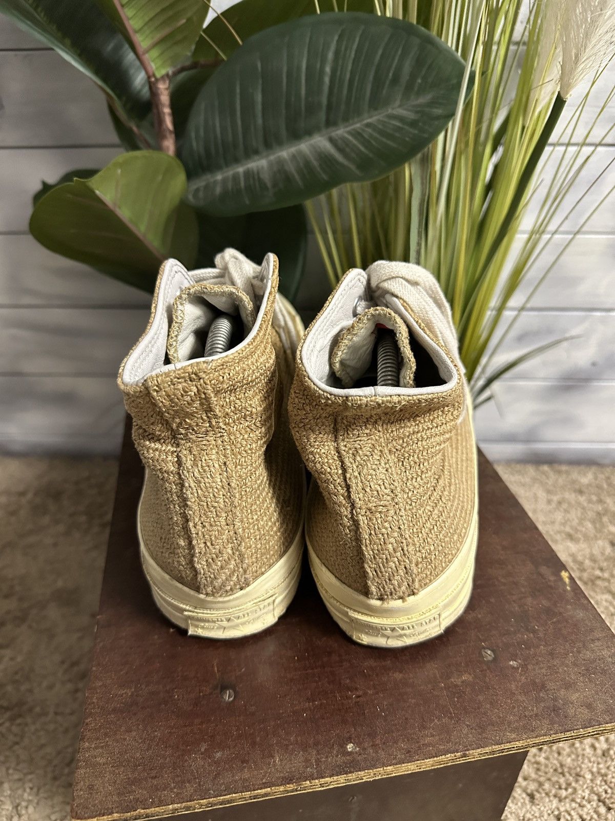 Converse × Golf le Fleur Rare Hi Top Sneaker Gold Le Fleur x Converae Size 45(11) Size US 11 / EU 44 - 5 Thumbnail