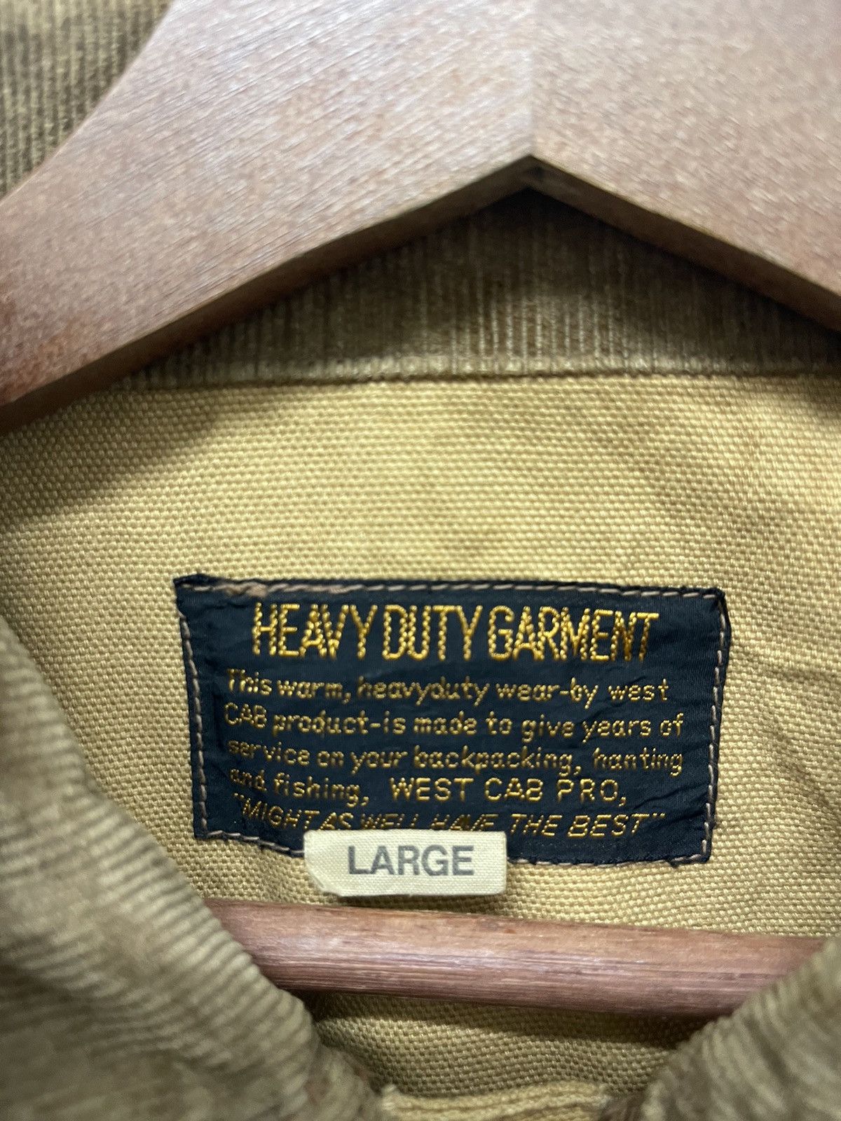 Vintage VINTAGE WEST CAB PRO HEAVY DUTY GARMENTS CAB DUCK CANVAS Size US L / EU 52-54 / 3 - 5 Thumbnail
