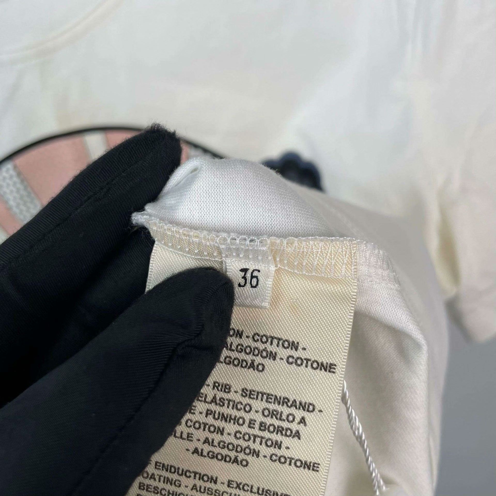 Hermes Hermès White Cotton Short. Size XS / US 0-2 / IT 36-38 - 5 Thumbnail