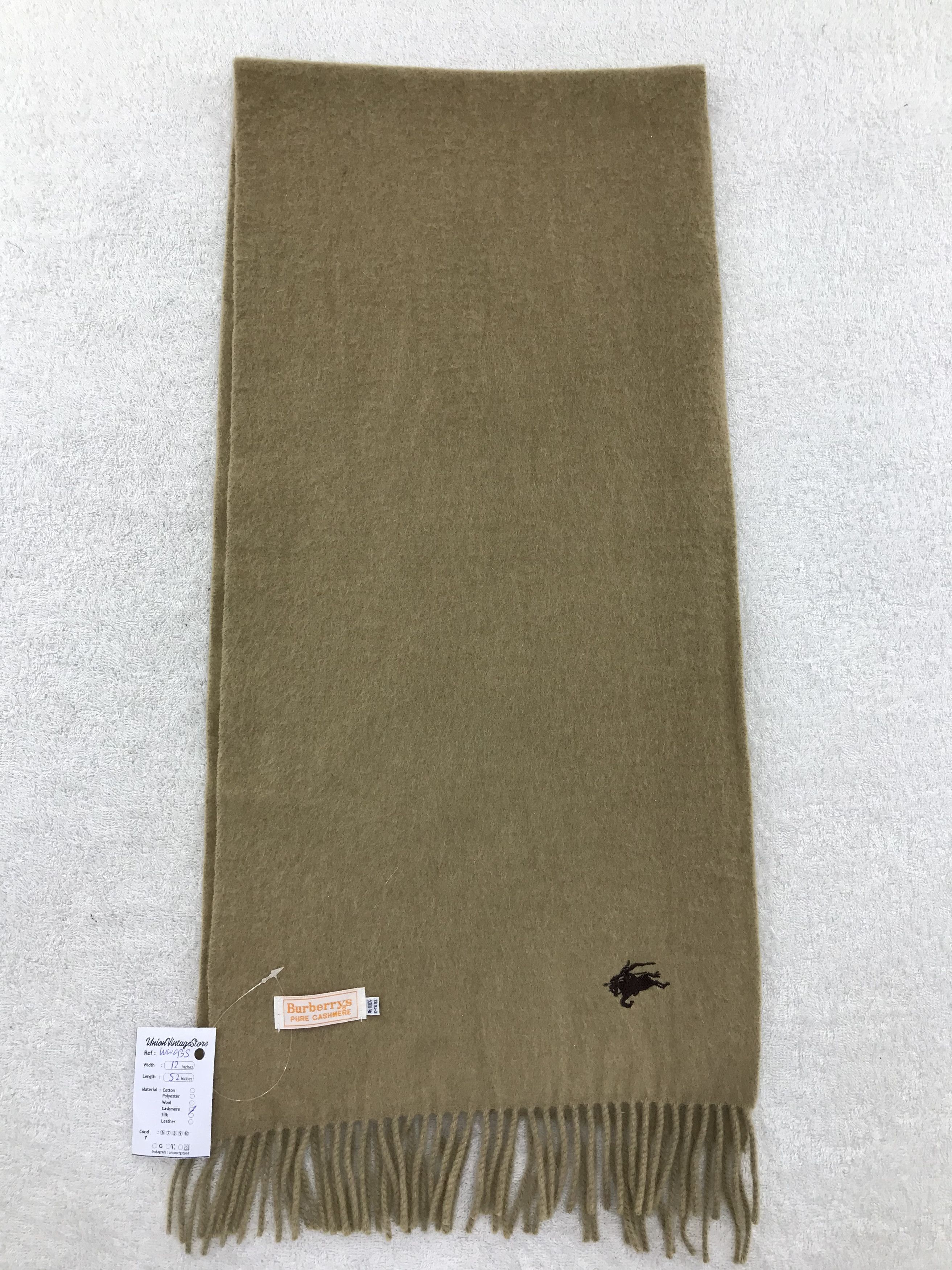 Burberry × Vintage Burberry Scarf / Muffler / Neckwear - WW935 Size ONE SIZE - 1 Thumbnail