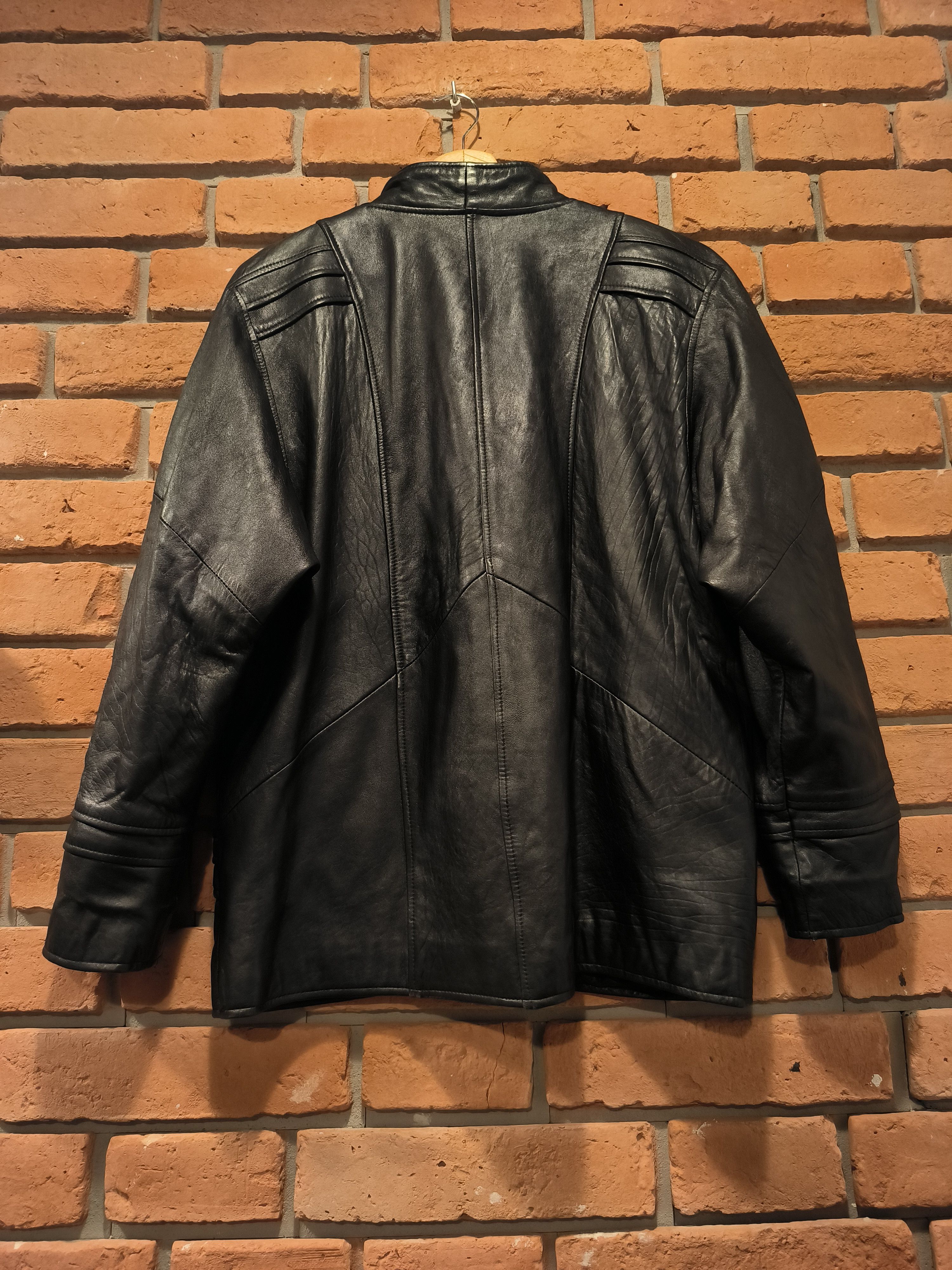 Vintage Vintage Black Leather Jacket Size US M / EU 48-50 / 2 - 3 Thumbnail