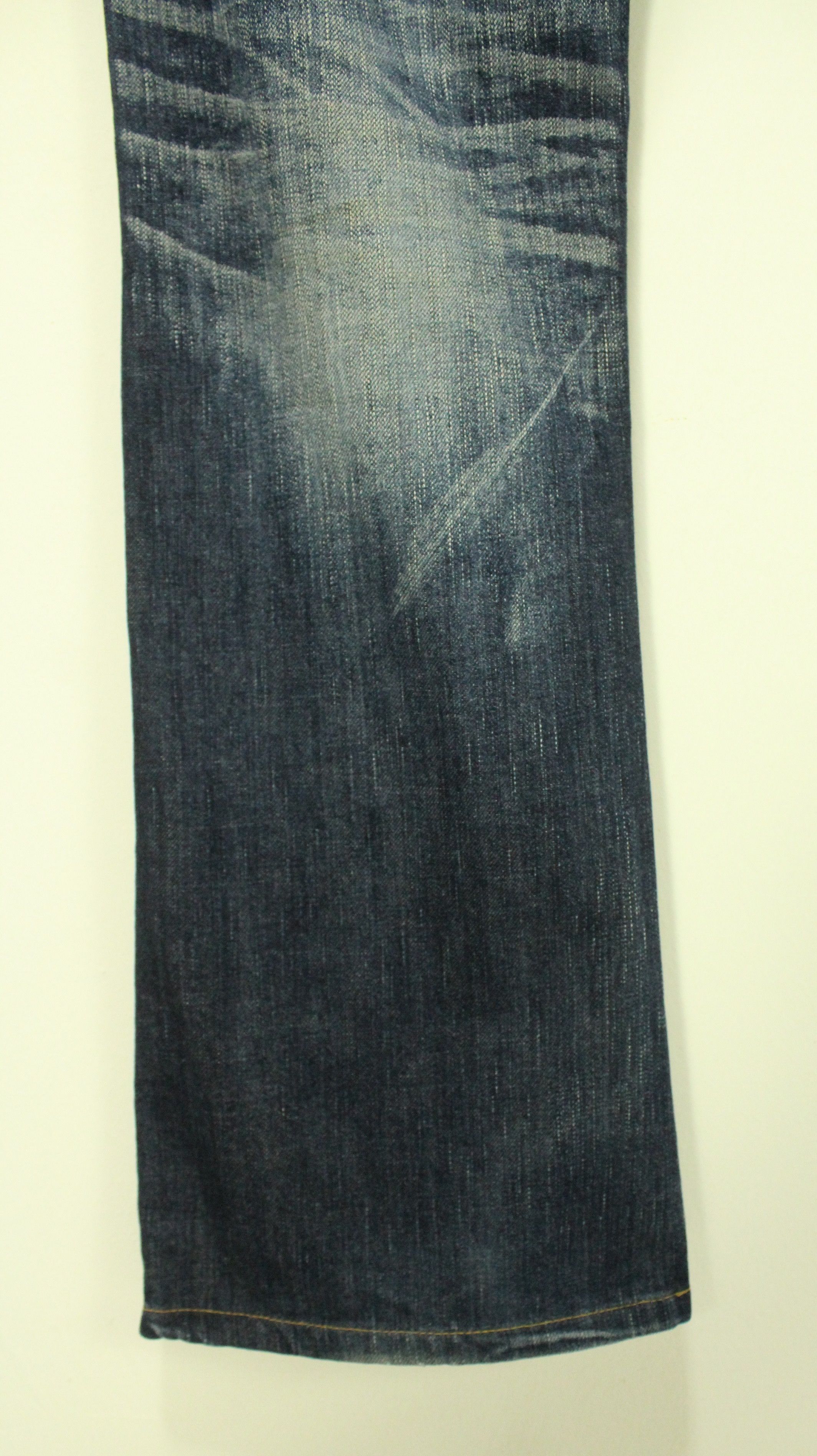 Edwin Flared Distressed EDWIN Denim Cowboy Bootcut Size US 30 / EU 46 - 14 Thumbnail