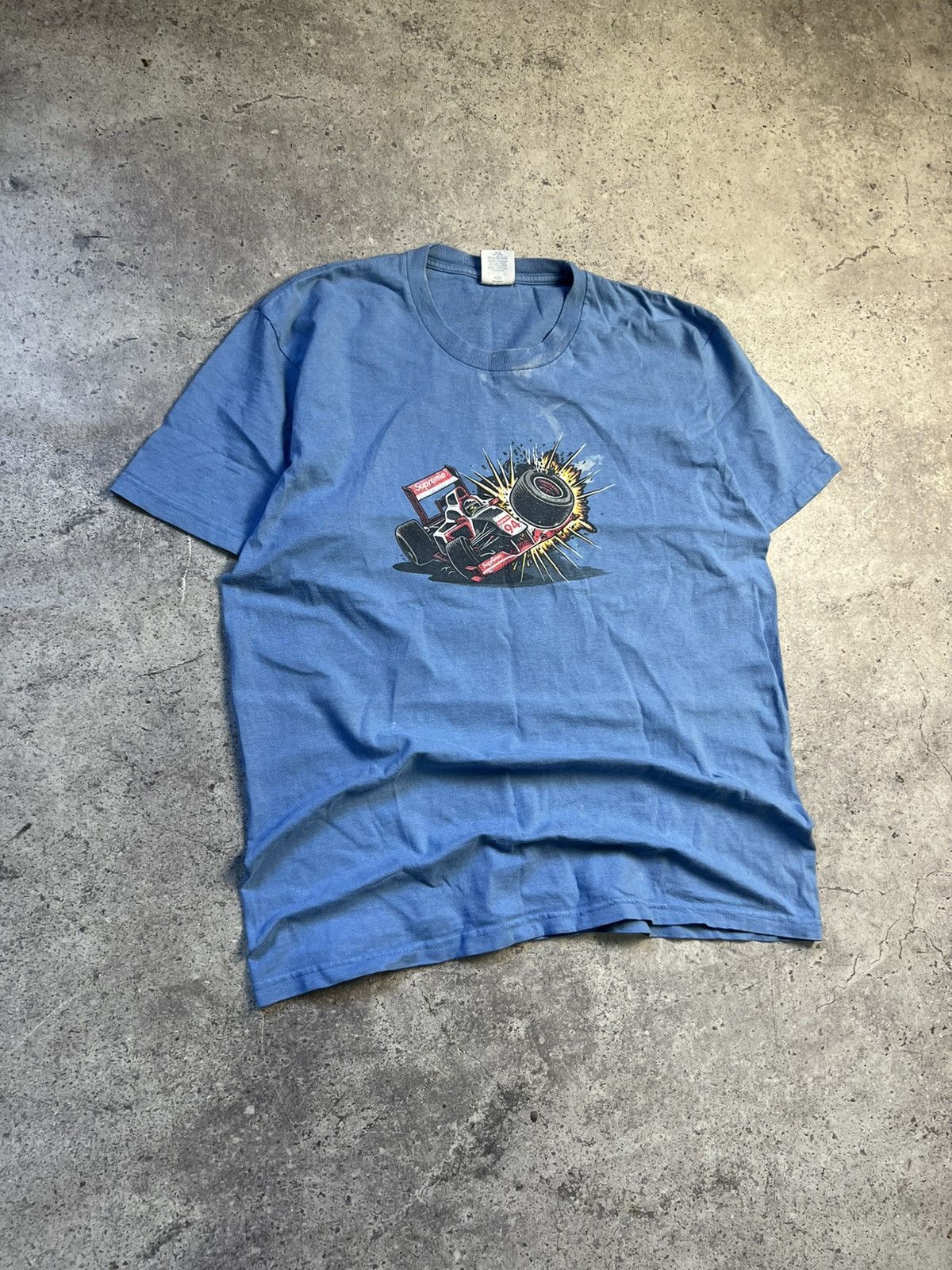Supreme Supreme Crash Tee FW21 Size US M / EU 48-50 / 2 - 2 Thumbnail