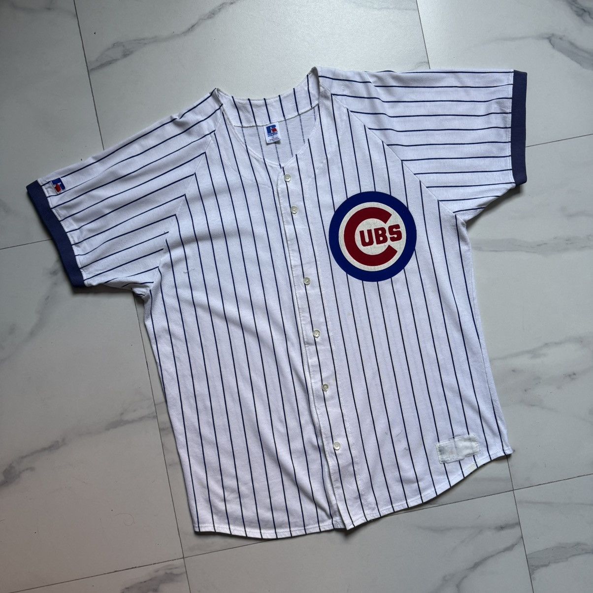 Russell Athletic Vintage Russell x MLB Cubs Jersey Size US XL / EU 56 / 4 - 3 Thumbnail