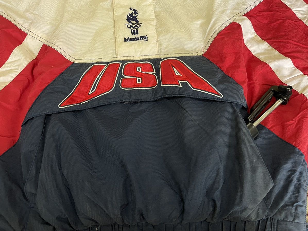 Starter Vintage Starter Atlanta 1996 Olympics USA Anorak Size US XL / EU 56 / 4 - 5 Thumbnail