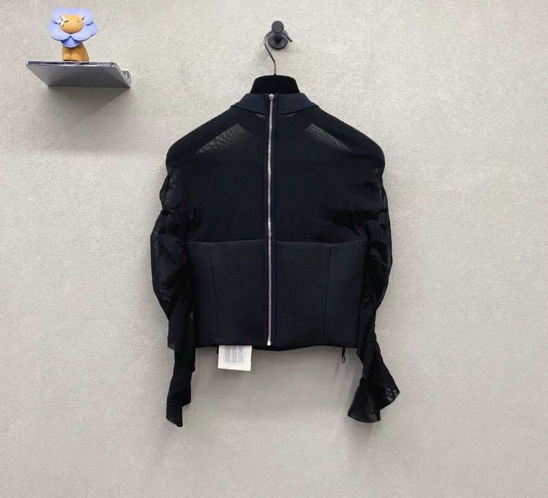 Balenciaga Balenciaga size 36 Black Short Jacket Size S / US 4 / IT 40 - 2 Thumbnail