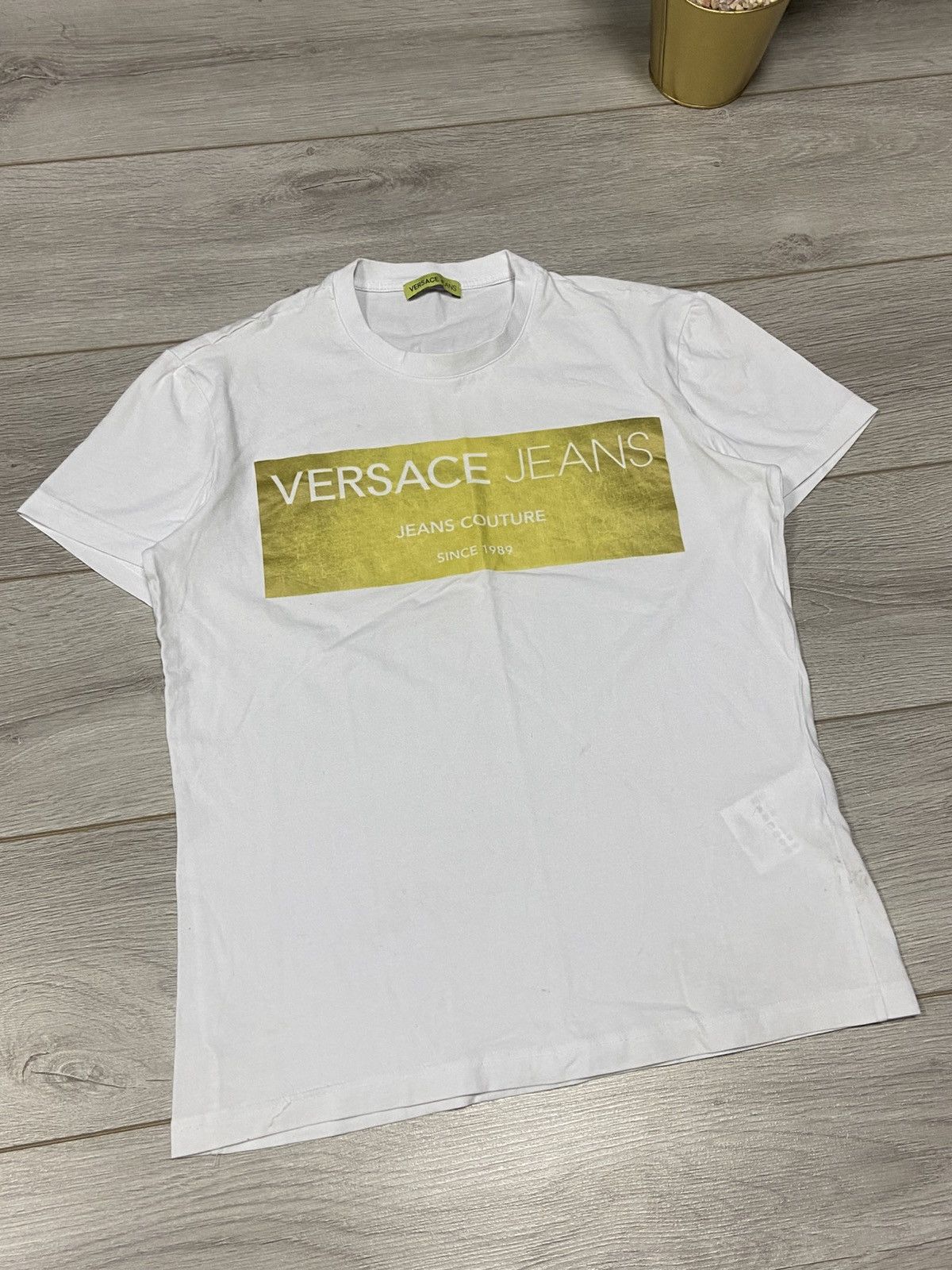 Versace Jeans Couture Versace Jeans Couture big logo t-shirt Size US S / EU 44-46 / 1 - 2 Thumbnail