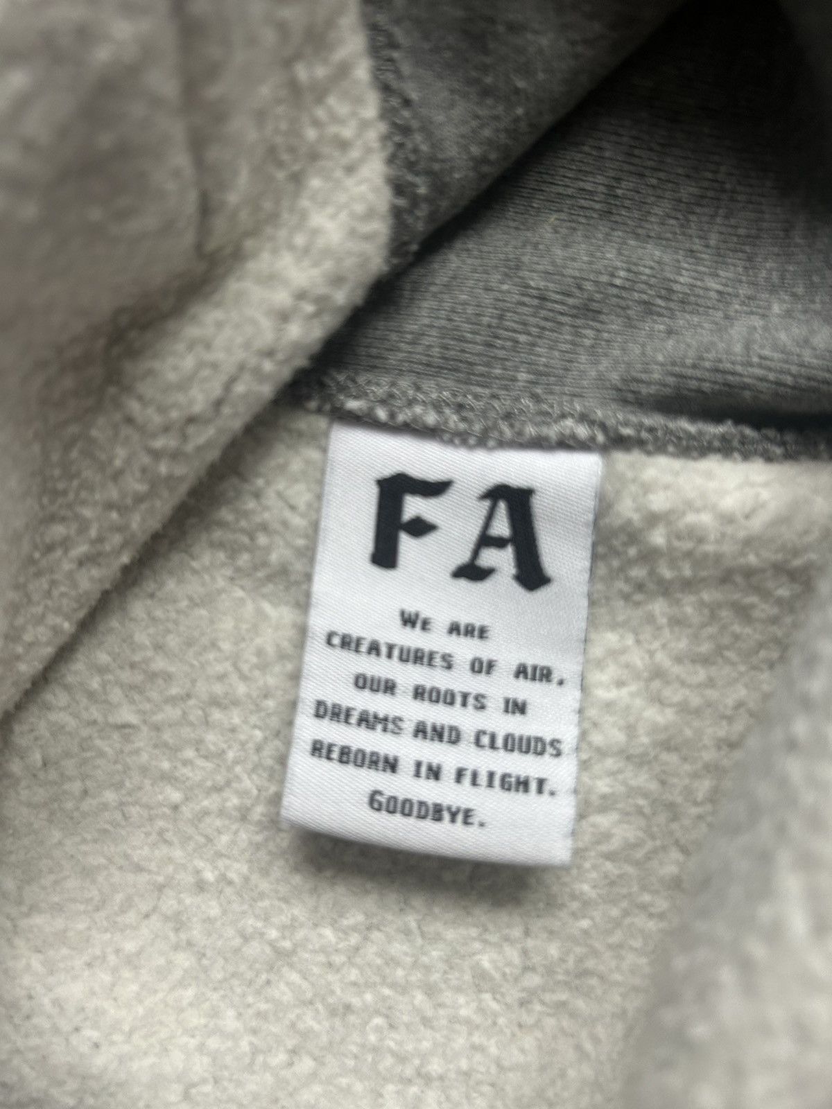 Fucking Awesome FA gray hoodie Size US S / EU 44-46 / 1 - 5 Thumbnail