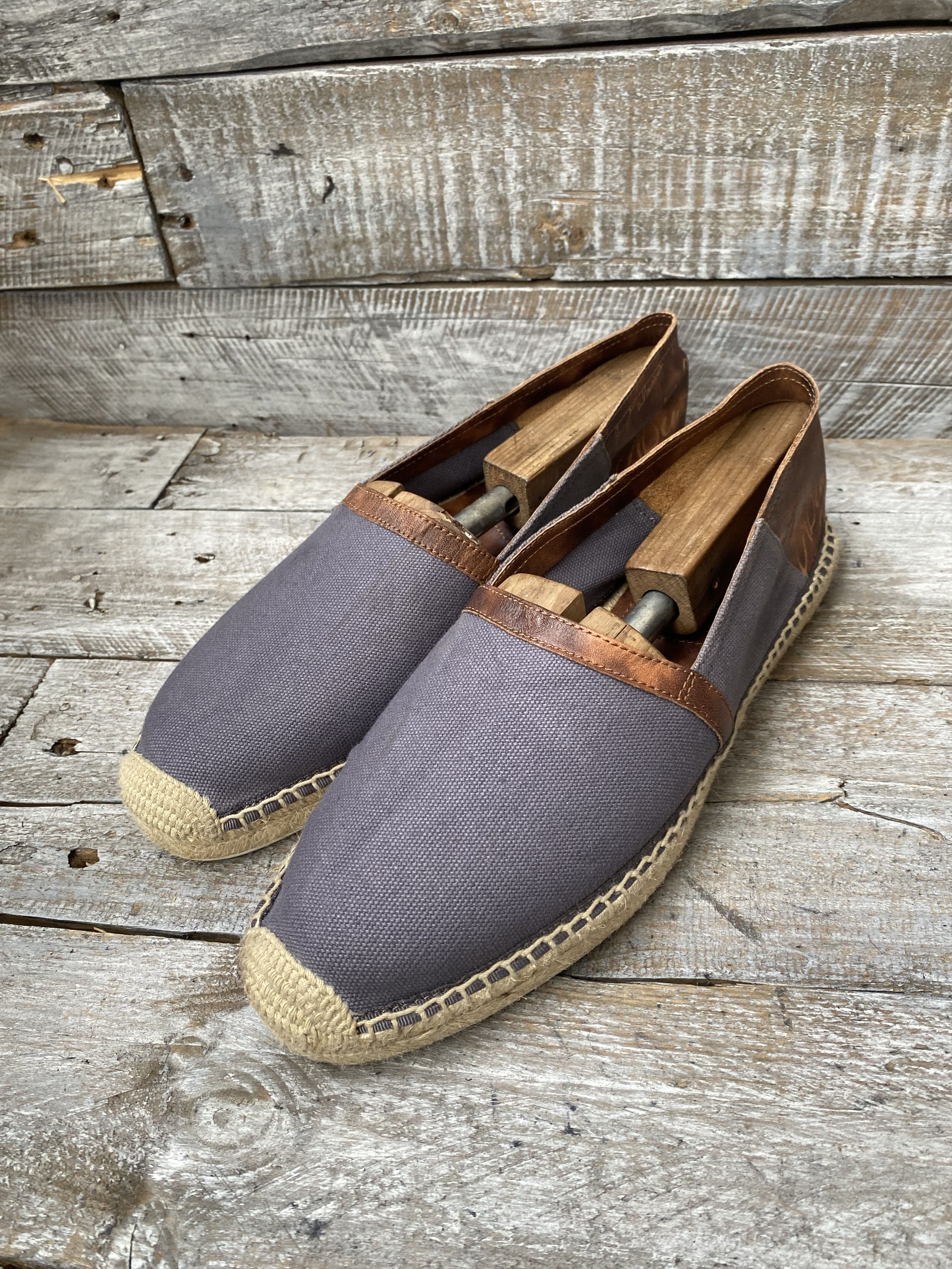 Berluti × Designer Berluti espadrille scritto signature slip on shoes sz 8 Size US 9 / EU 42 - 1 Thumbnail