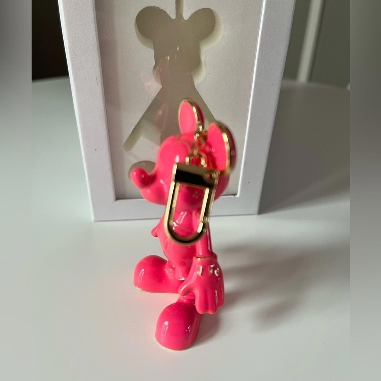 Disney Baublebar Disney Mickey Mouse Bag Charm Keychain Hot Pink Size ONE SIZE - 2 Thumbnail