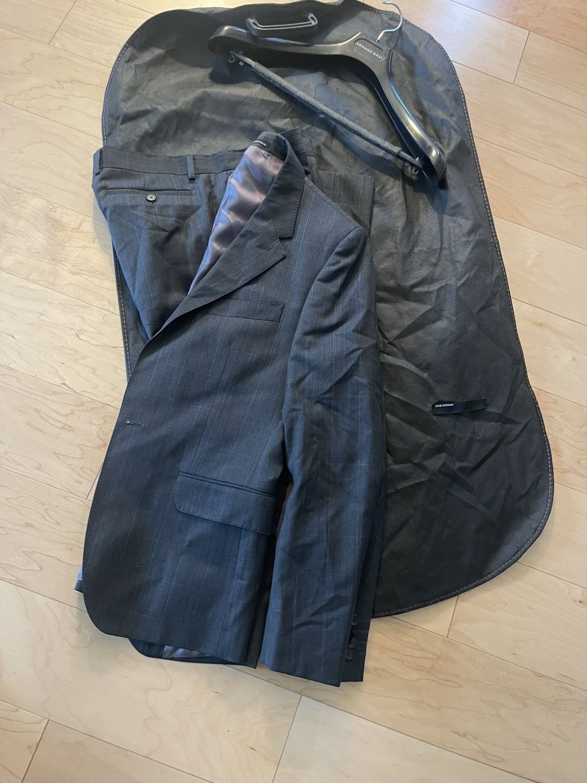 Designer Armand Basi Barcelona men’s suit 48 Size 48R - 1 Thumbnail