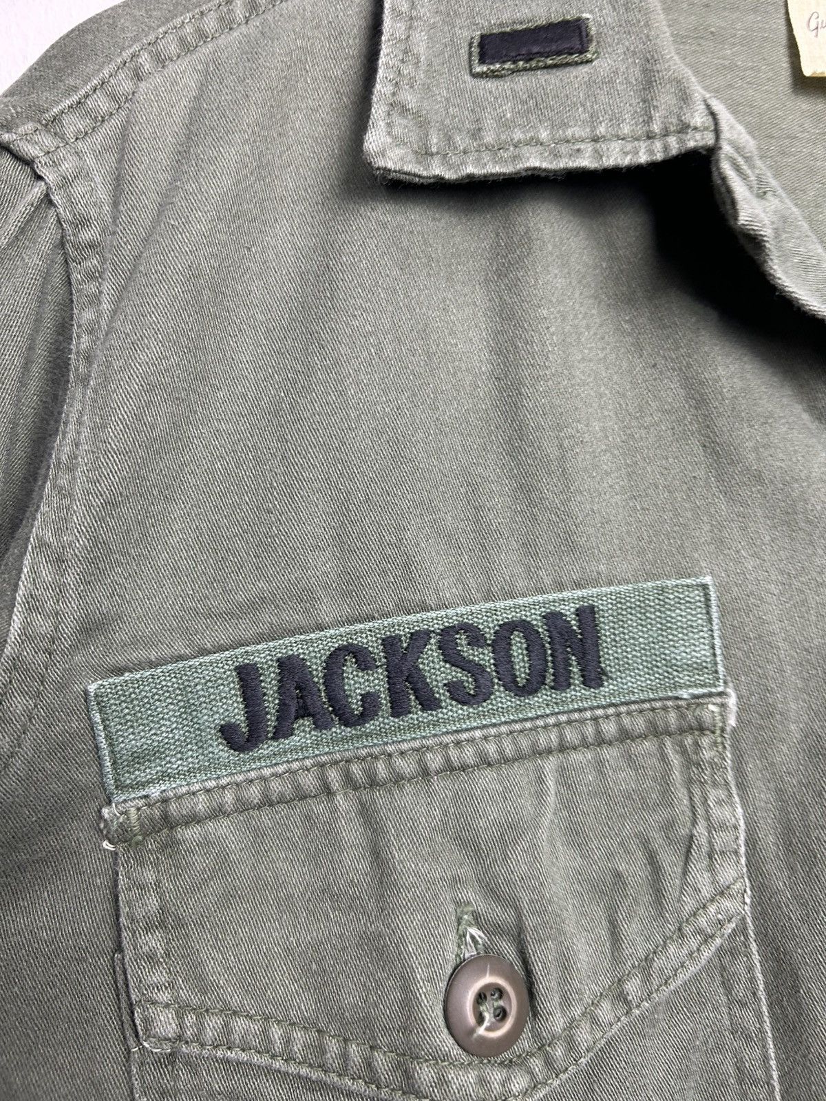 Vintage 🔥VINTAGE 60s US ARMY UTILITY SHIRT Size US L / EU 52-54 / 3 - 6 Thumbnail