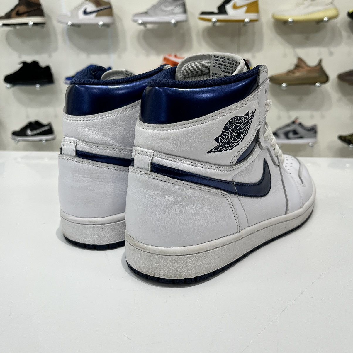 Nike Air Jordan 1 Retro Metallic Navy (2016) Size US 10 / EU 43 - 4 Thumbnail