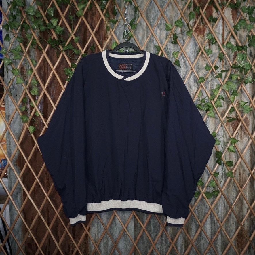 Vintage Vintage Y2K golf embroider 1990s crest pullover windbreaker Size US XL / EU 56 / 4 - 1 Thumbnail