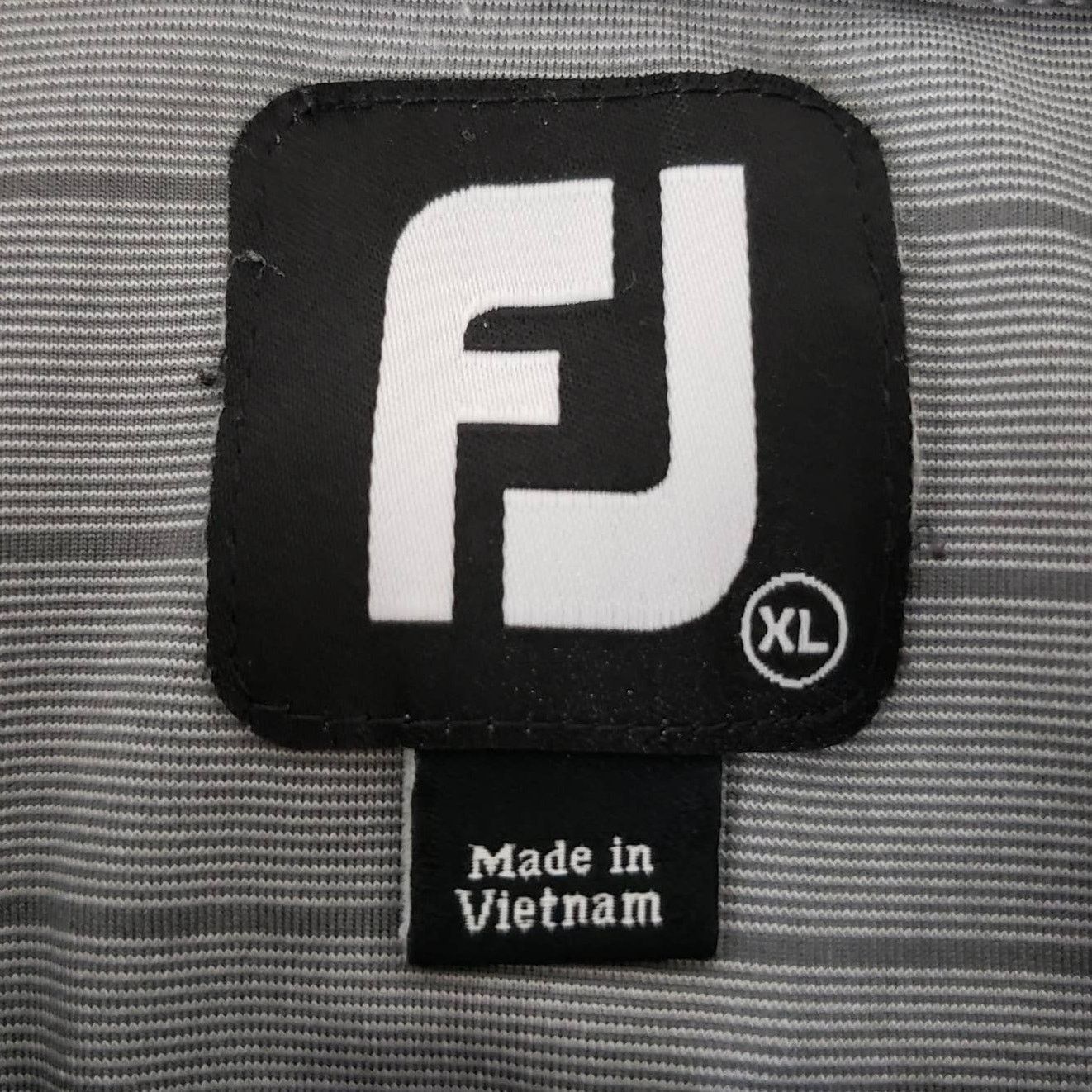 Footjoy Footjoy FJ Golf Performance Polo Shirt Striped Logo Size US XL / EU 56 / 4 - 12 Thumbnail