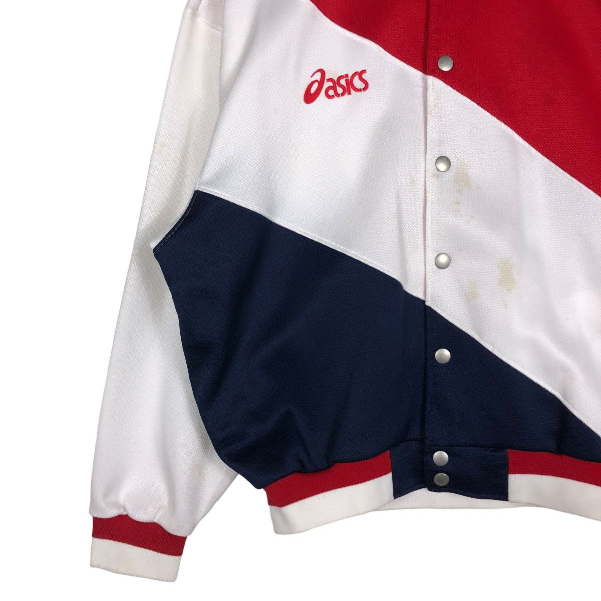Japanese Brand 🔥VINTAGE BOMBER JACKET ASICS JAPAN BIG LOGO Size US M / EU 48-50 / 2 - 6 Thumbnail