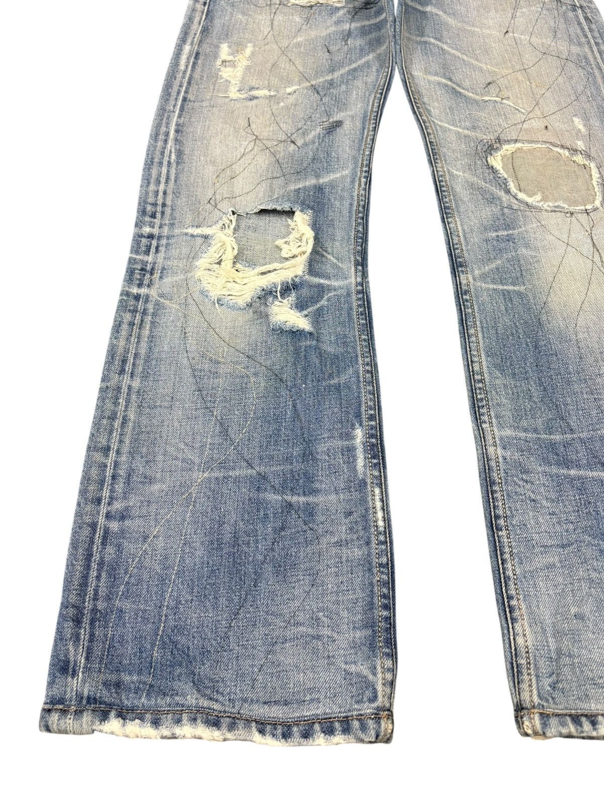 Other Vintage Italy Diesel Viker Faded Wash Distress Loose Jeans Size US 33 - 5 Thumbnail