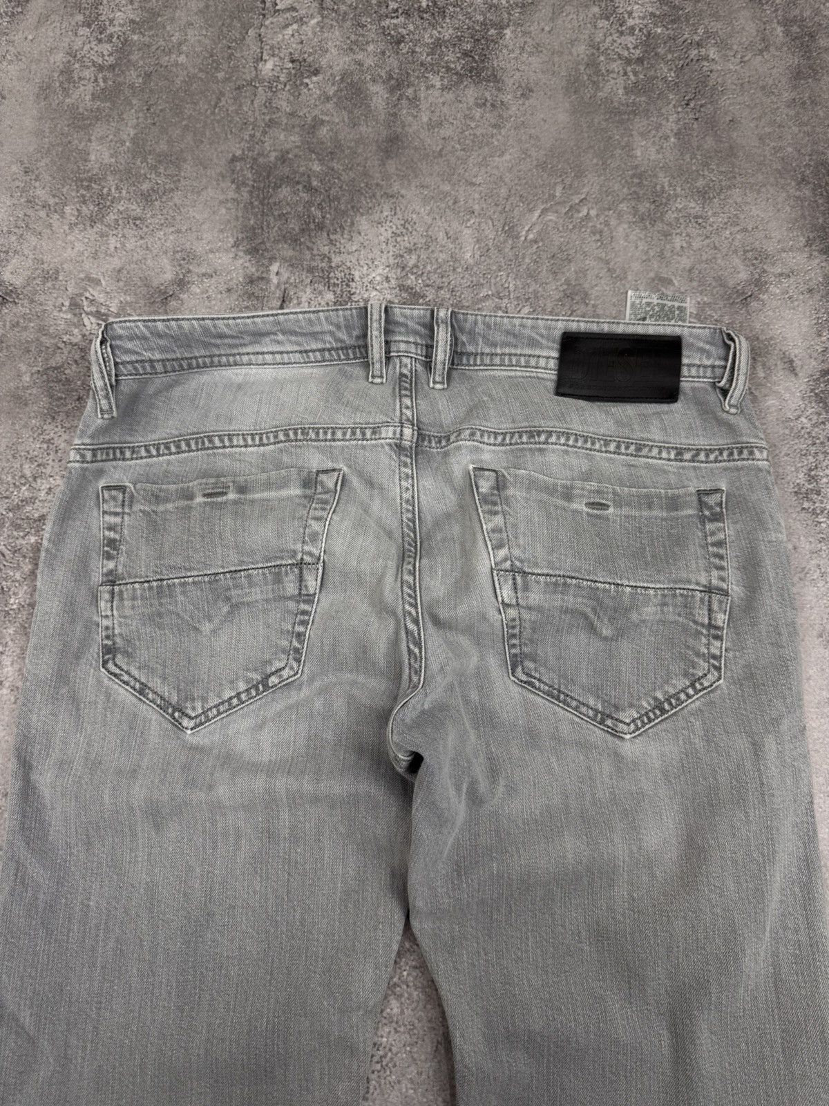 Diesel Diesel Men Cotton Jeans Grey Size 33 Size US 33 - 8 Thumbnail