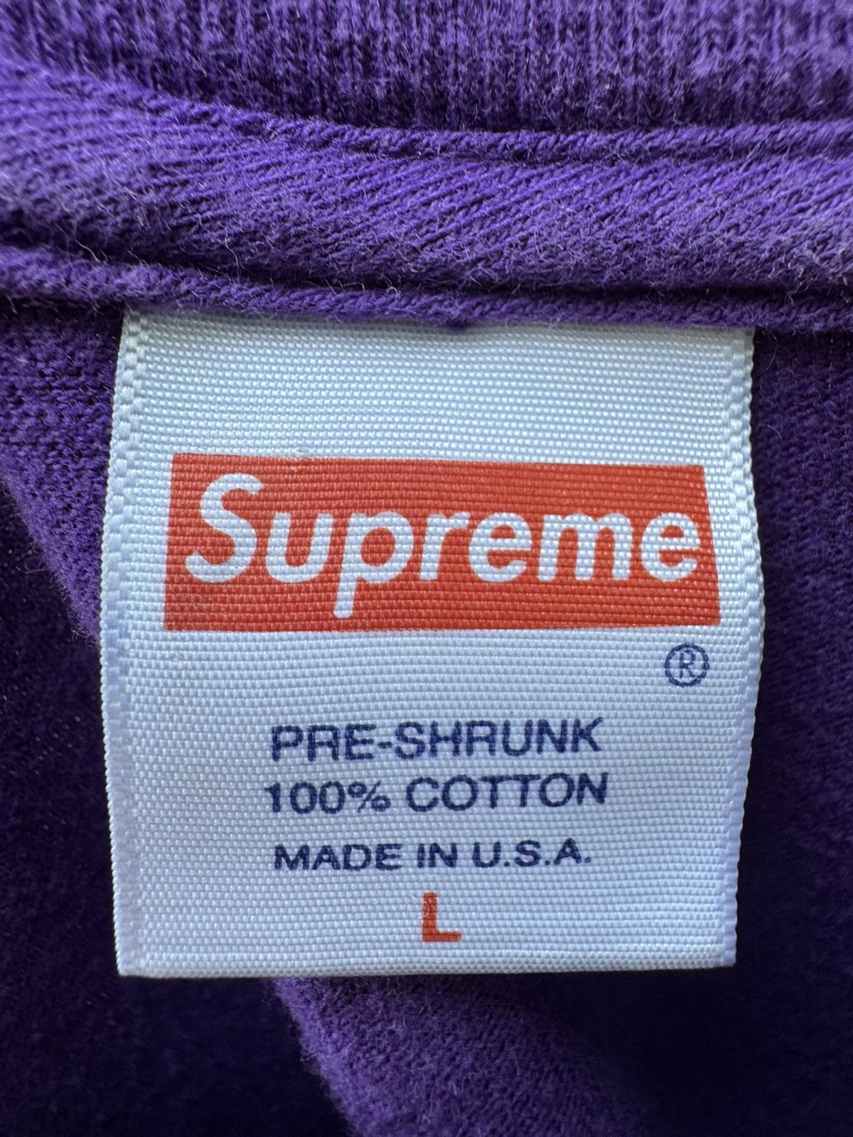 Supreme Supreme Gucci Mane Tee Purp FINAL PRICE DROP!!— Size US L / EU 52-54 / 3 - 8 Thumbnail