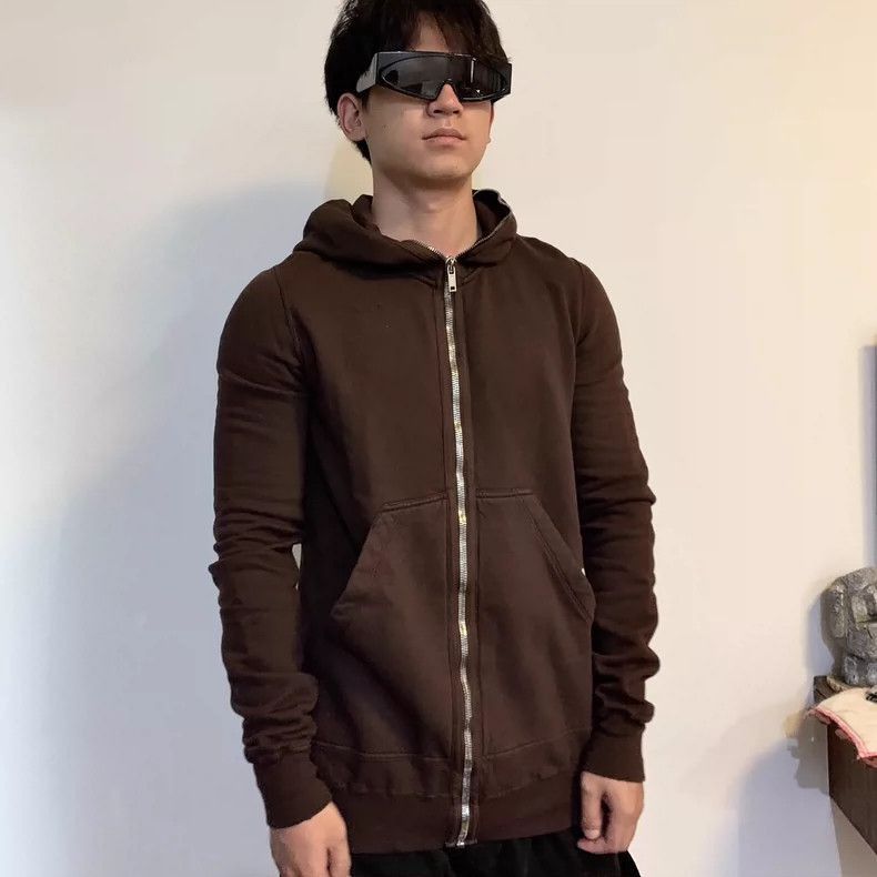 Rick Owens rickowens full-zip hoodie-2508 Size US M / EU 48-50 / 2 - 7 Thumbnail