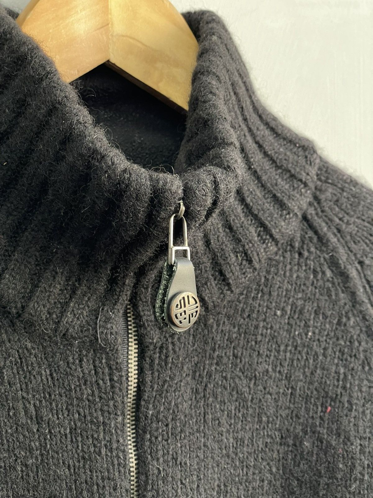Diesel Rare y2k diesel wool zip sweater hype Size US XL / EU 56 / 4 - 4 Thumbnail