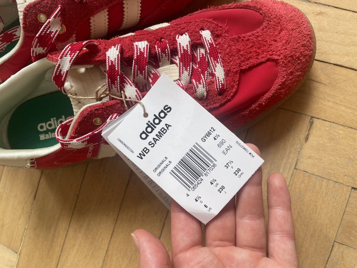 Adidas × Wales Bonner Legendary red Wales Bonner x Adidas samba sneaker Size US 6.5 / IT 36.5 - 8 Thumbnail