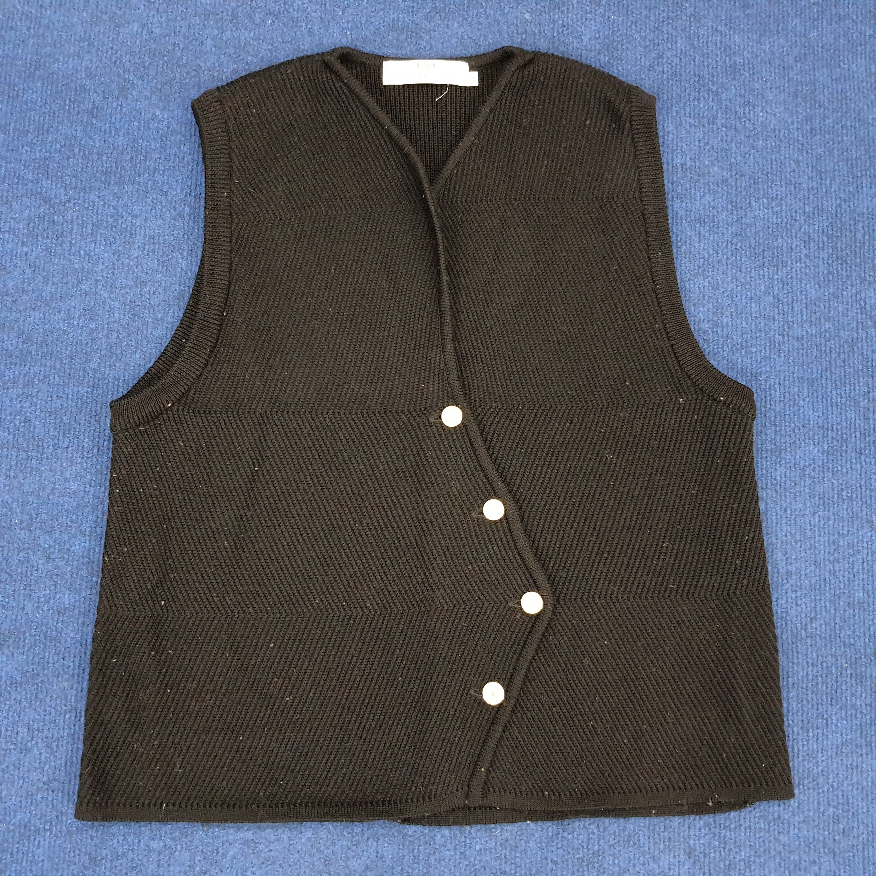 Balenciaga × Vintage Vintage Balenciaga Paris Knitwear Vests Size S / US 4 / IT 40 - 1 Thumbnail