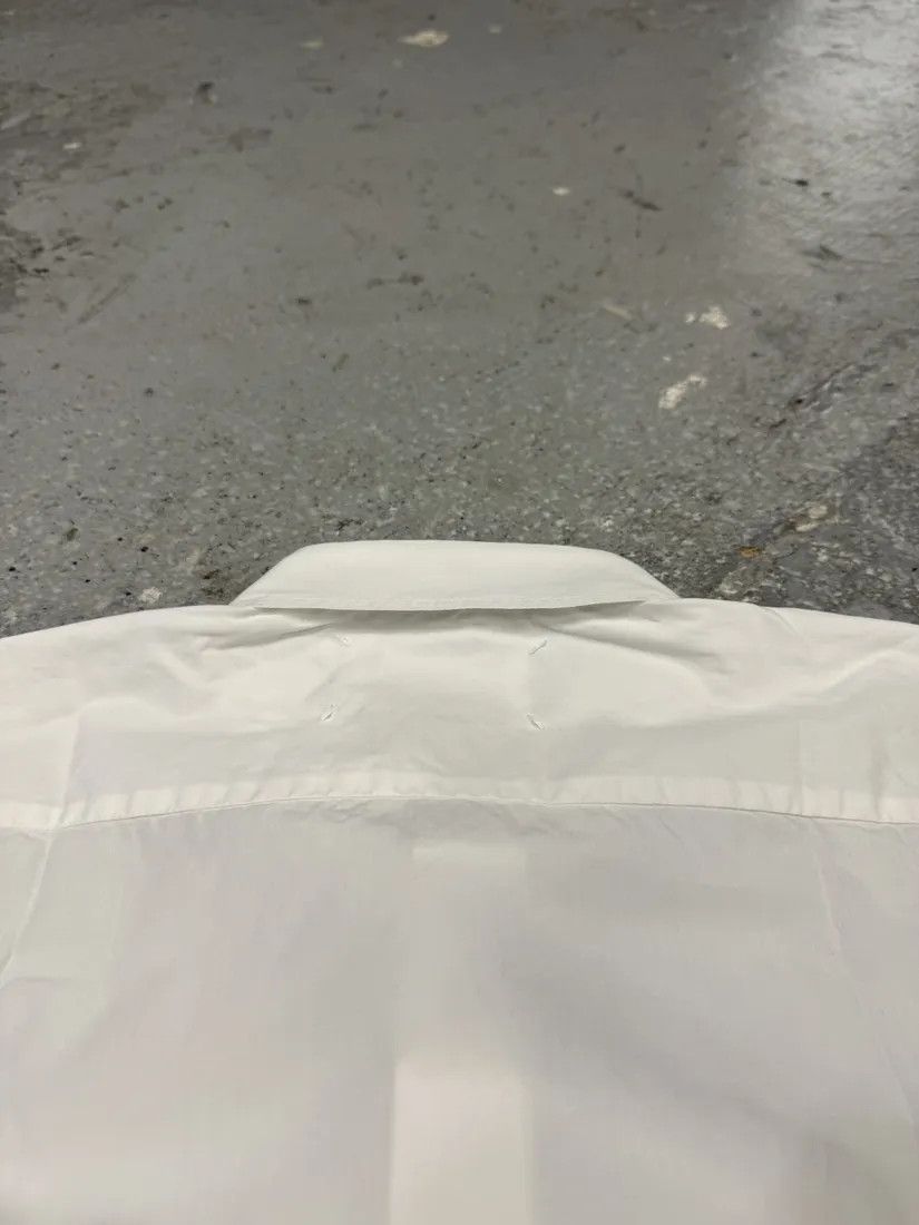 Maison Margiela × Vintage SS2011 Maison Margiela White Signature Shirt Size US M / EU 48-50 / 2 - 5 Thumbnail
