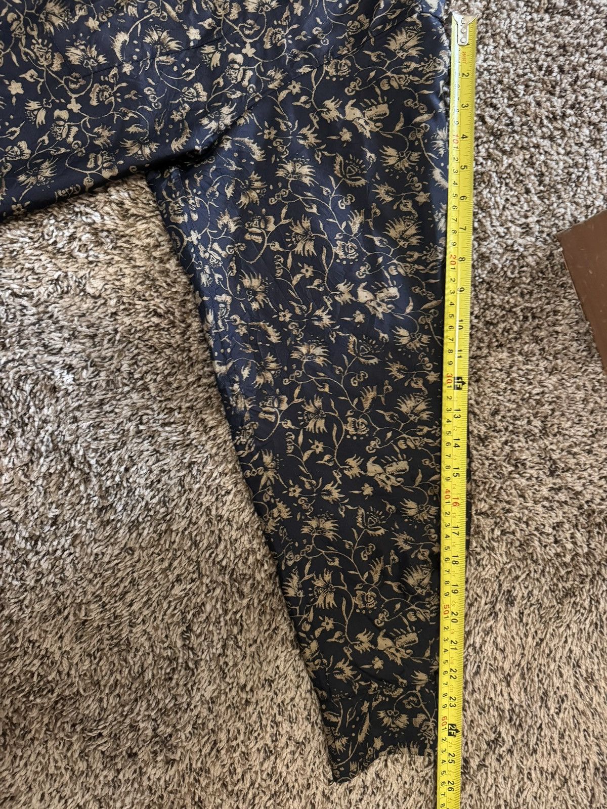 Jim Thompson 100% silk Floral button up Size US L / EU 52-54 / 3 - 2 Thumbnail