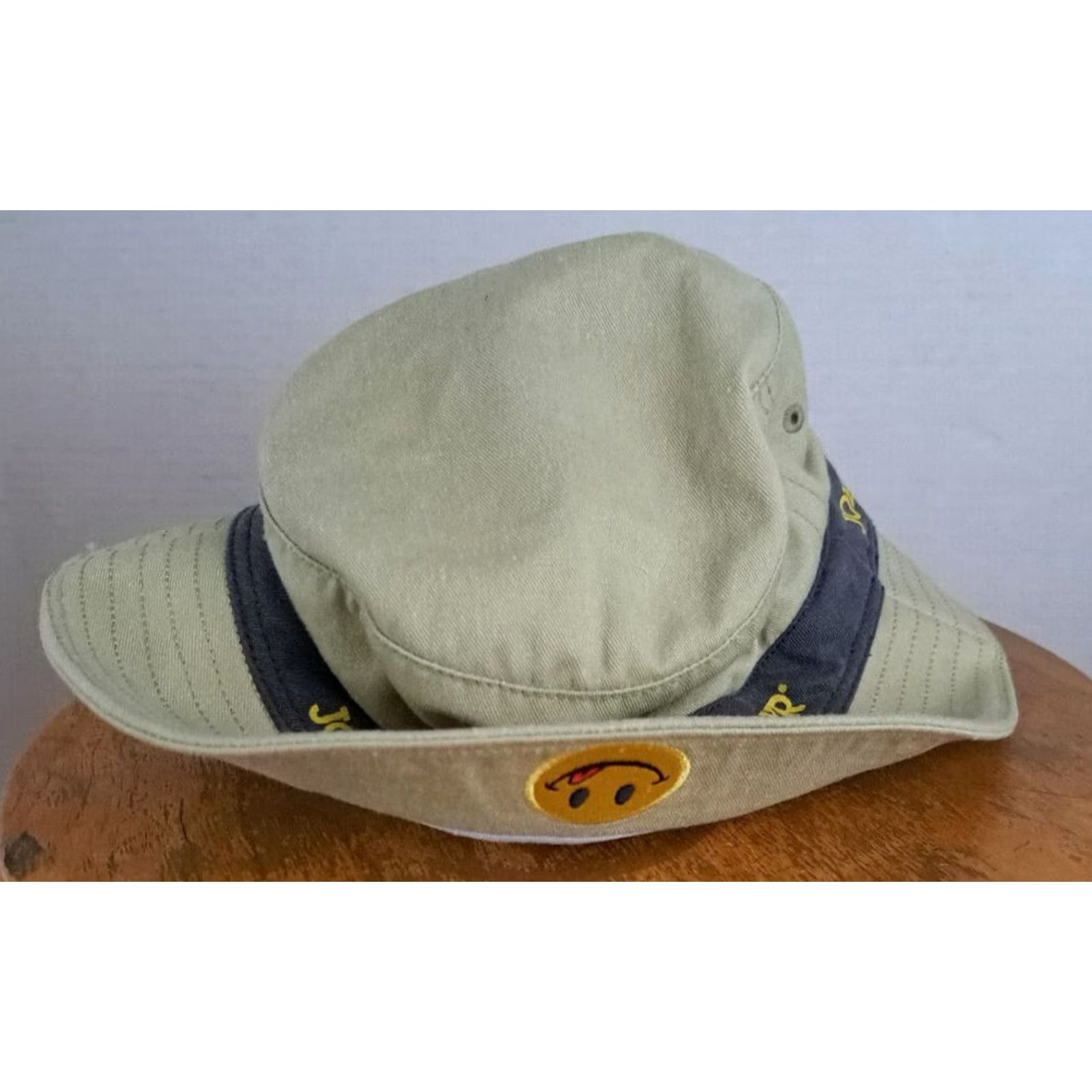 Joe Boxer Joe Boxer Men Hat Fishing Beach Cotton Beige Sample Not for Sale Medium-Large M Fish Size 40R - 4 Thumbnail