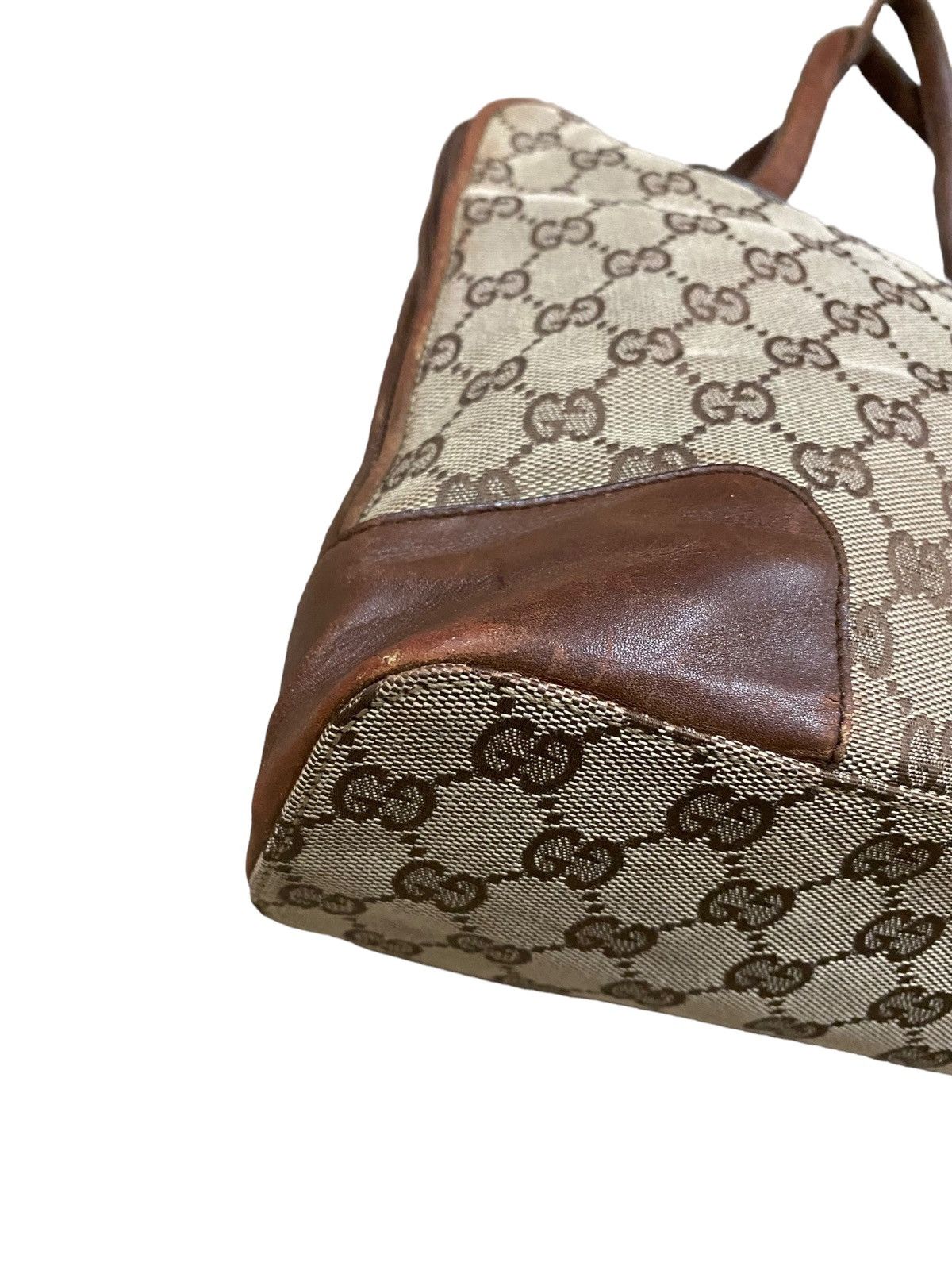 Gucci Vtg🔥Authentic Gucci GG Canvas Handbag Size ONE SIZE - 12 Thumbnail