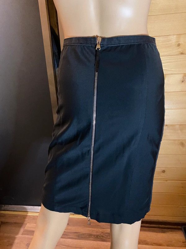 Dolce & Gabbana Black and gray pencil skirt Size 32" / US 10 / IT 46 - 4 Thumbnail