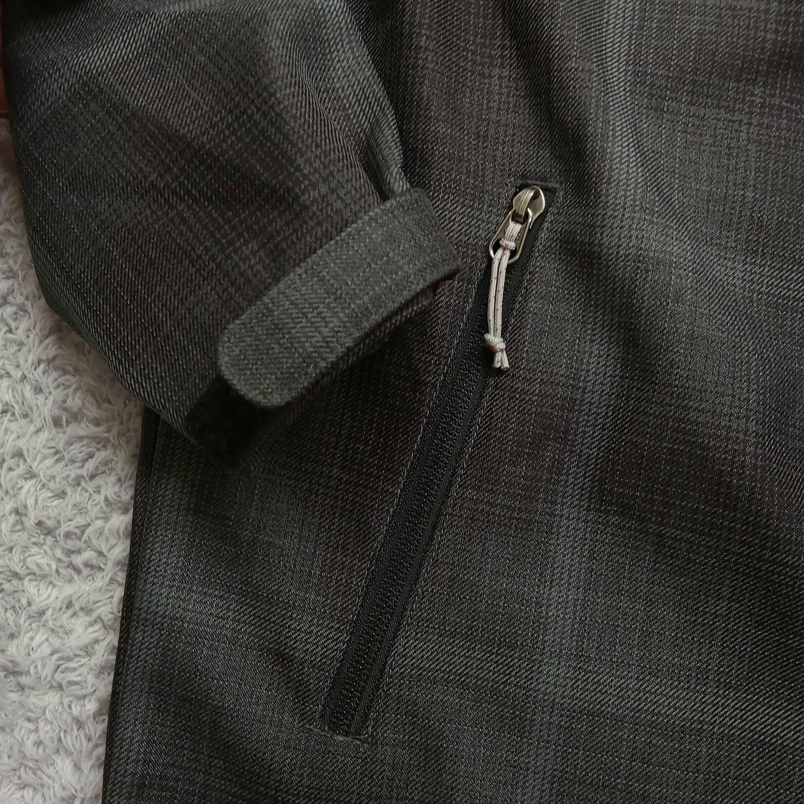 & Other Stories Double Diamond Hooded Jacket M Men's Fur Lined Grey Size US M / EU 48-50 / 2 - 5 Thumbnail