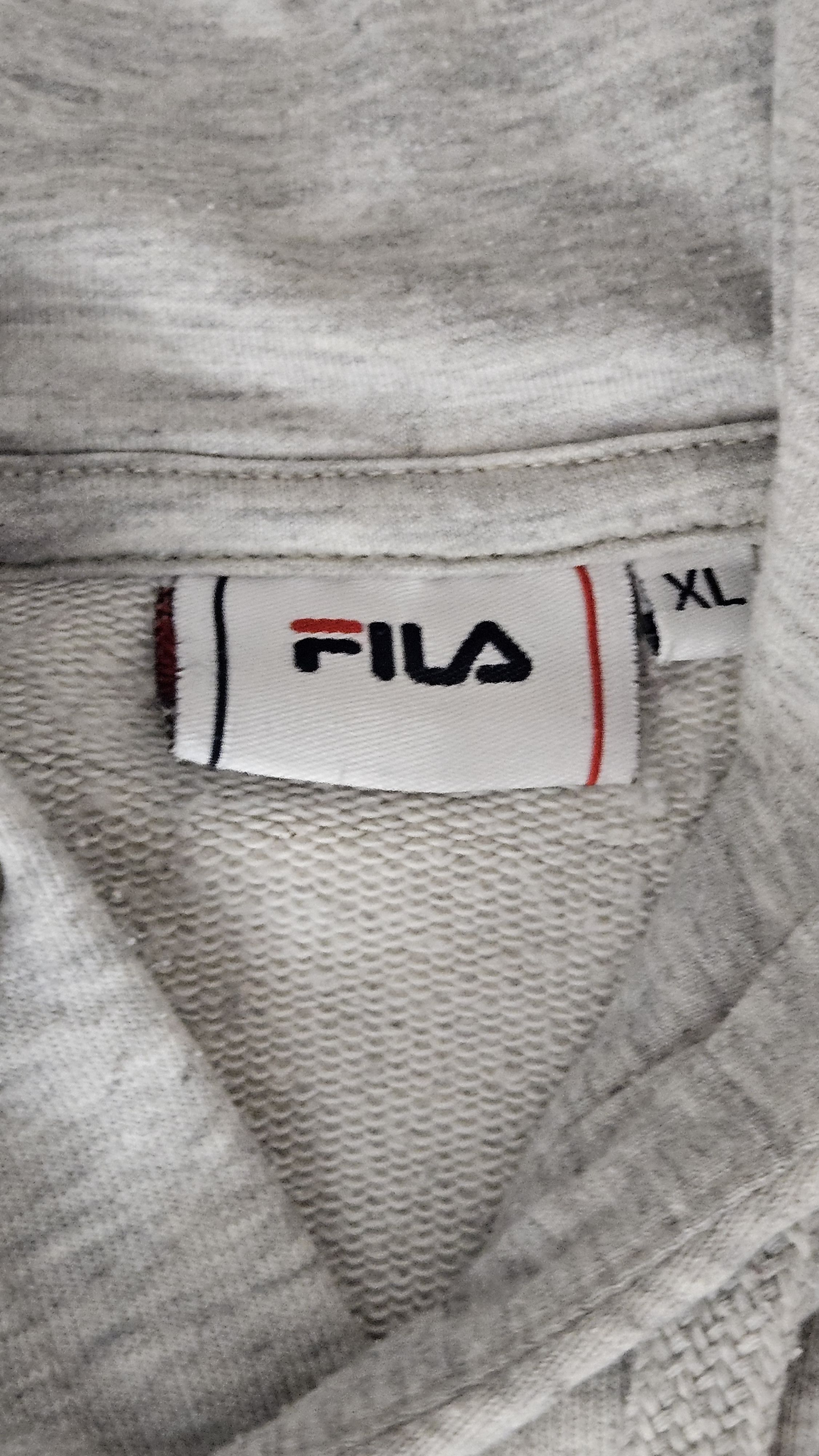 Fila Fila gray hoodie Size US XL / EU 56 / 4 - 3 Thumbnail
