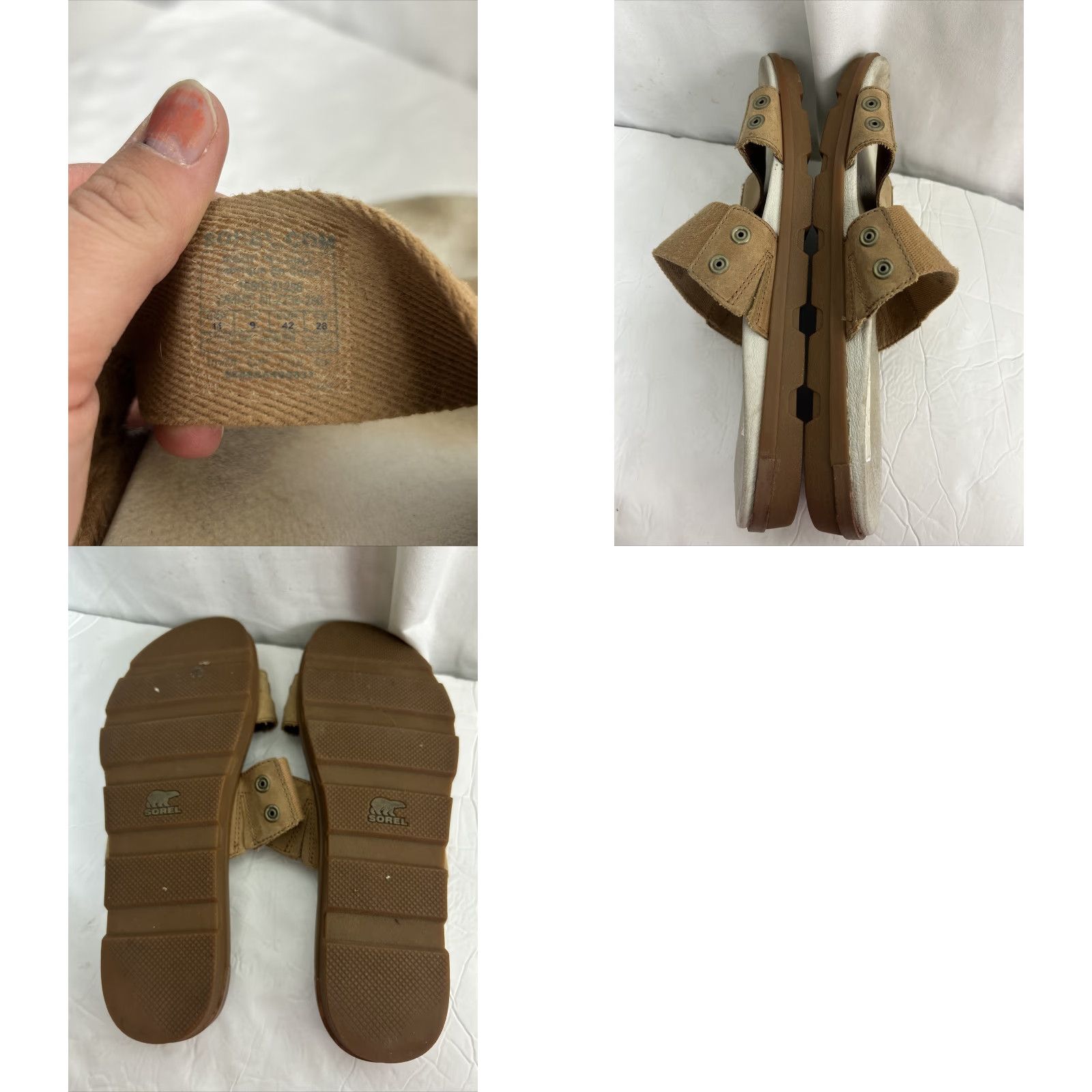 SOREL **Sorel Torpeda Slide Sandals Brown Womens 11** User: Sorel Torpeda Slide Sandals Brown Womens 11 Size US 11 / IT 41 - 9 Thumbnail