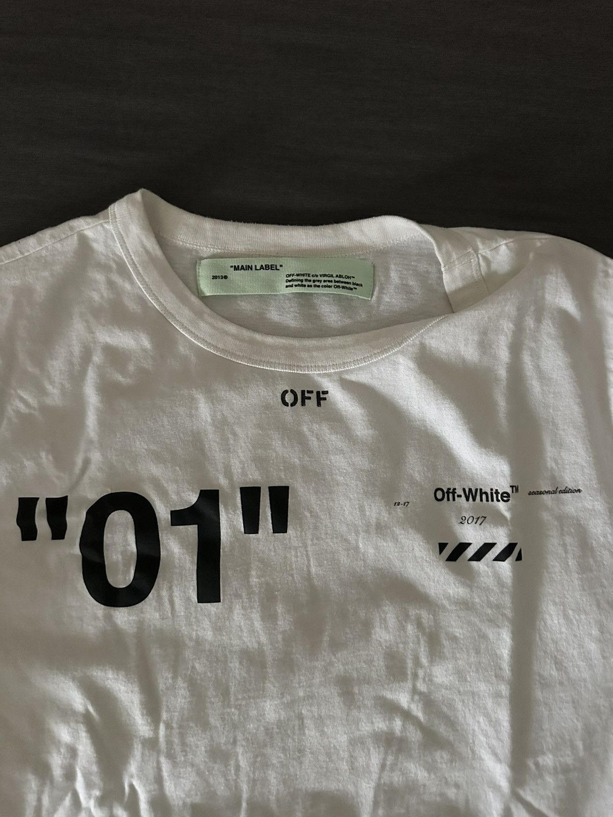 Off-White Off white “For All” tee 2017 Size US XS / EU 42 / 0 - 2 Thumbnail