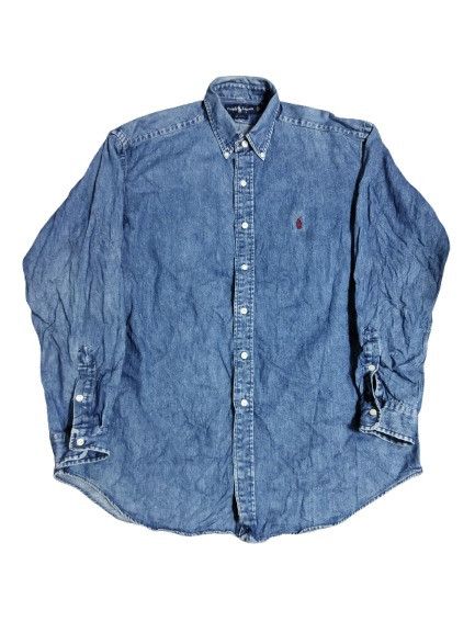 Polo Ralph Lauren Vintage Polo Ralph Lauren Shirt Size US XL / EU 56 / 4 - 1 Thumbnail