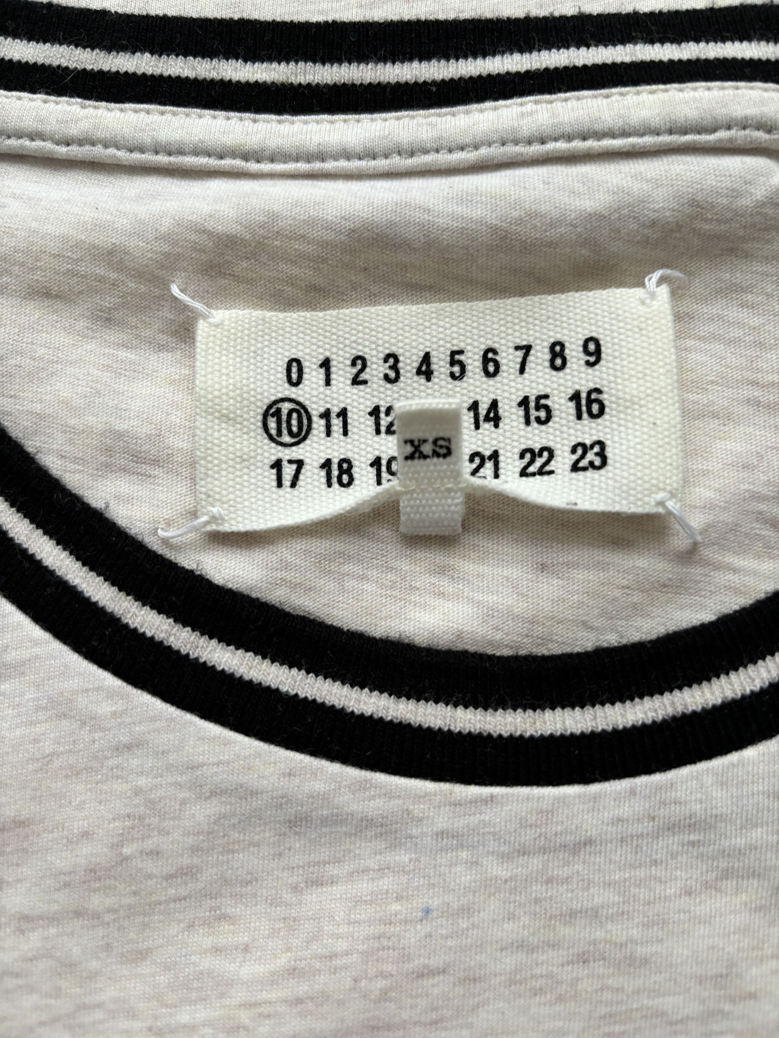 Maison Margiela ⚡️QUICK SALE⚡️2017 Maison Margiela Beige T-Shirt Size US XS / EU 42 / 0 - 4 Thumbnail