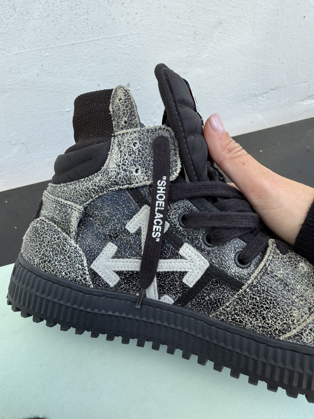 Off-White Grey and black Off-White sneakers Size US 8.5 / IT 38.5 - 4 Thumbnail