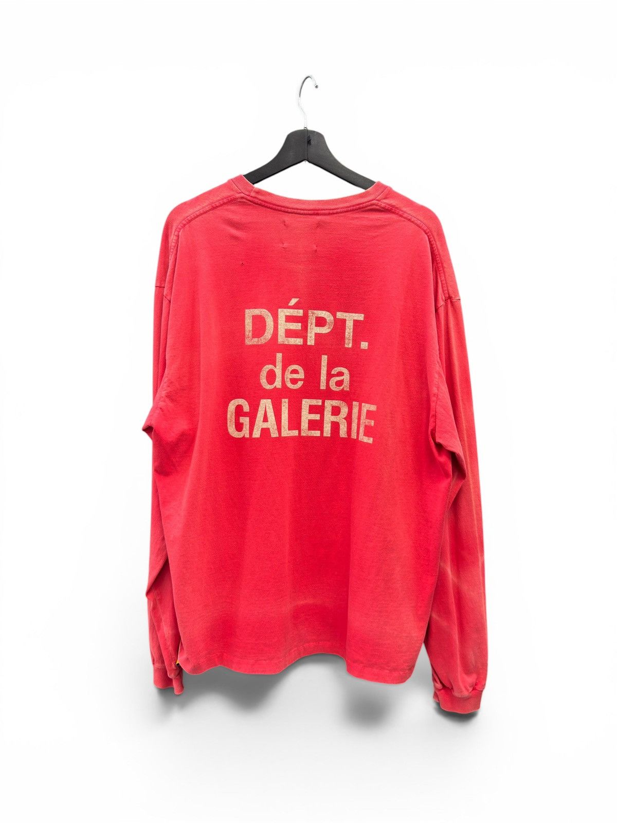 Gallery Dept. Gallery Dept Red Sun Faded Long Sleeve Shirt Size US XL / EU 56 / 4 - 3 Thumbnail