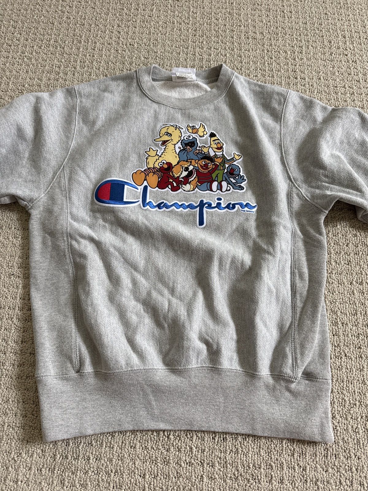 Champion × Vintage Champion x sesame Street crewneck Size US S / EU 44-46 / 1 - 1 Thumbnail