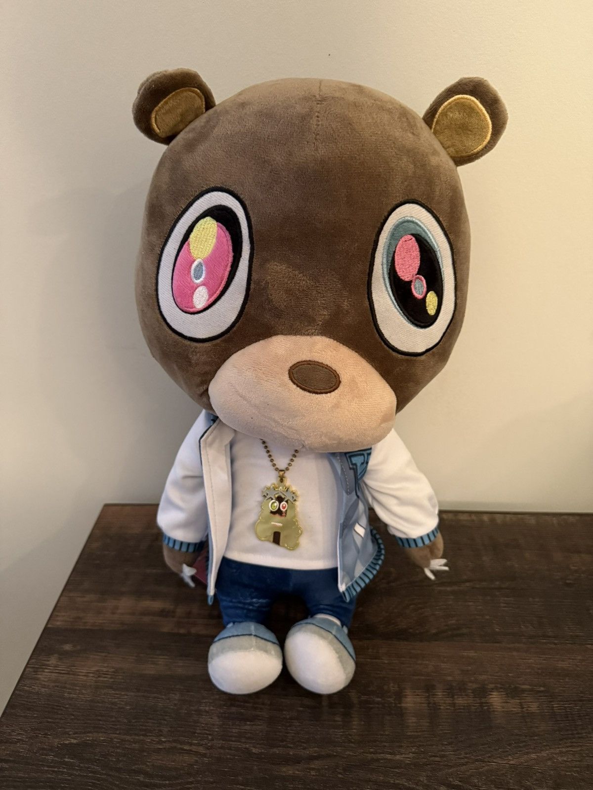 Kanye West Graduation Bear Plush Gredee Arts